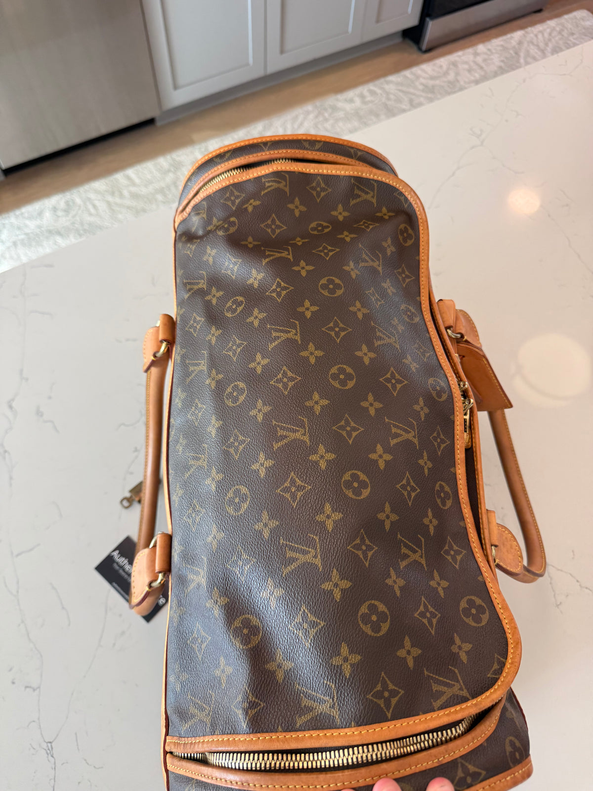 Louis Vuitton Pet Carrier Sac Chein 50