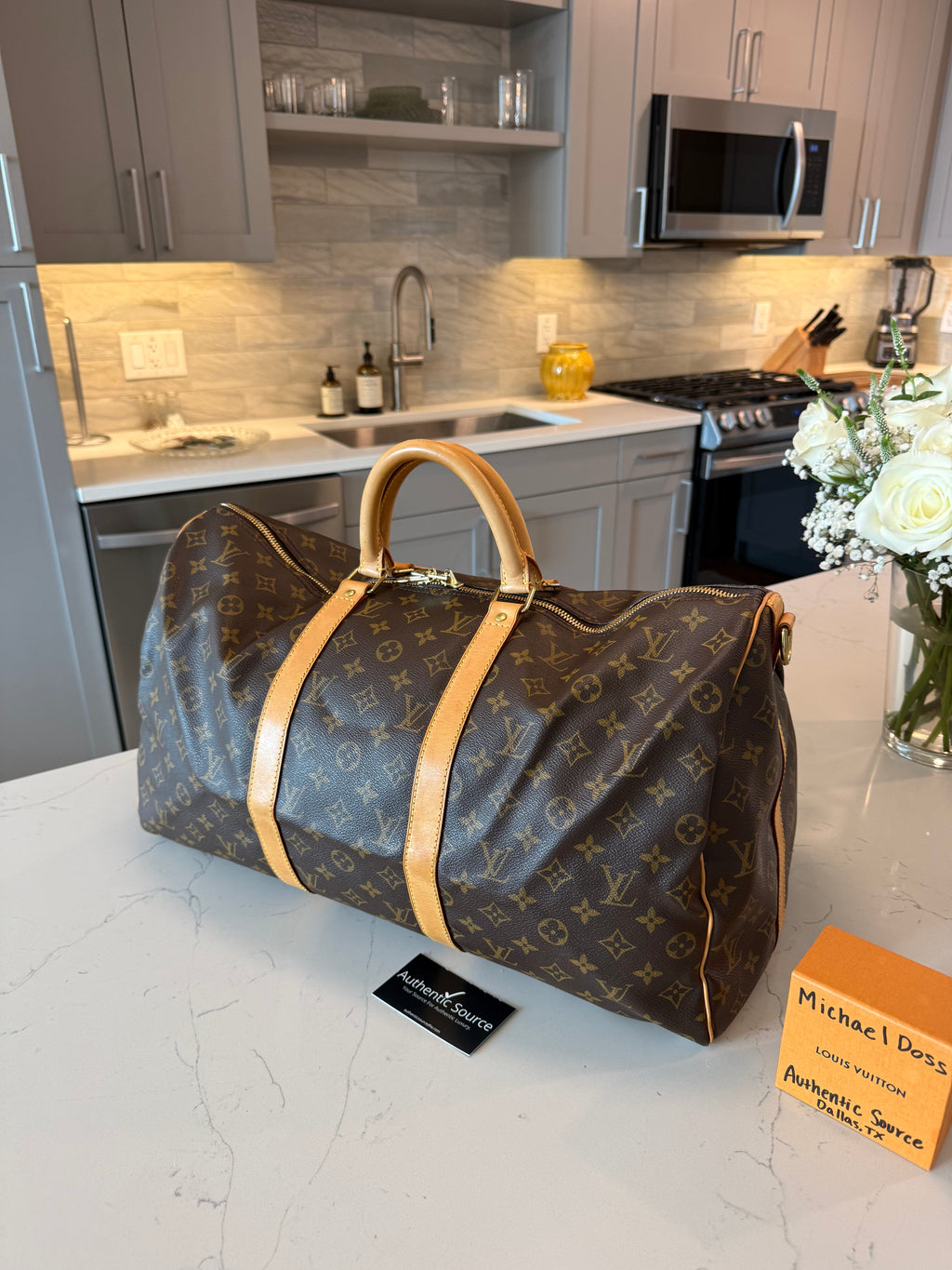 Louis Vuitton Keepall 50 Bandouliere