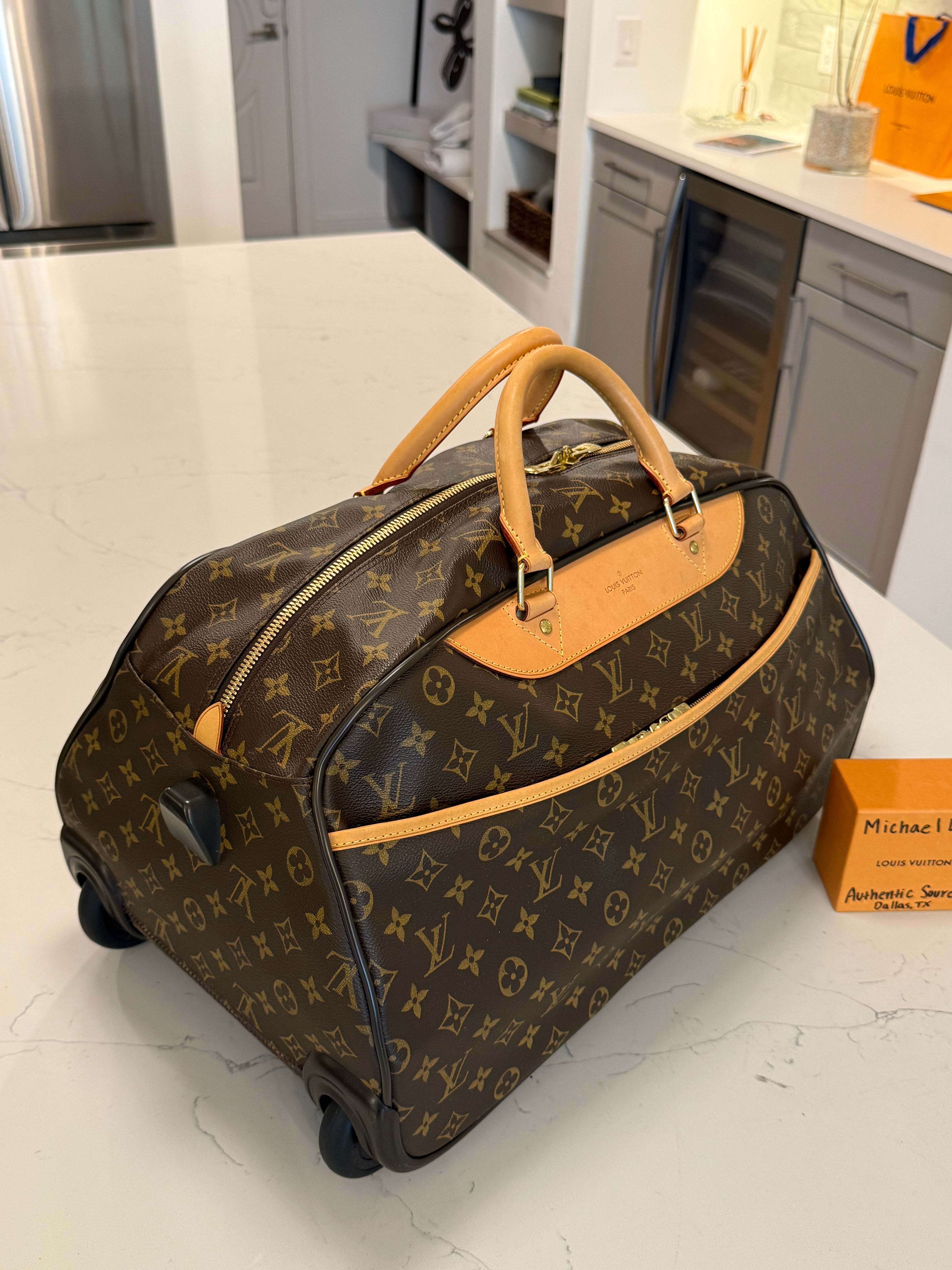 Louis Vuitton Eole 50 Rolling Duffle