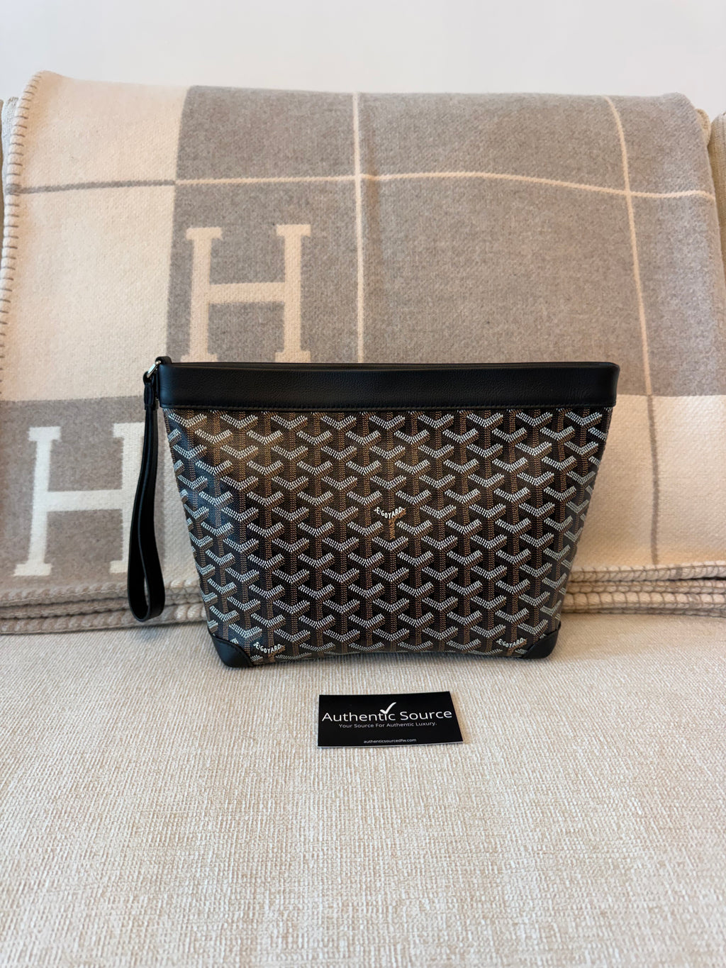 Goyard Goyardine Conti Pouch