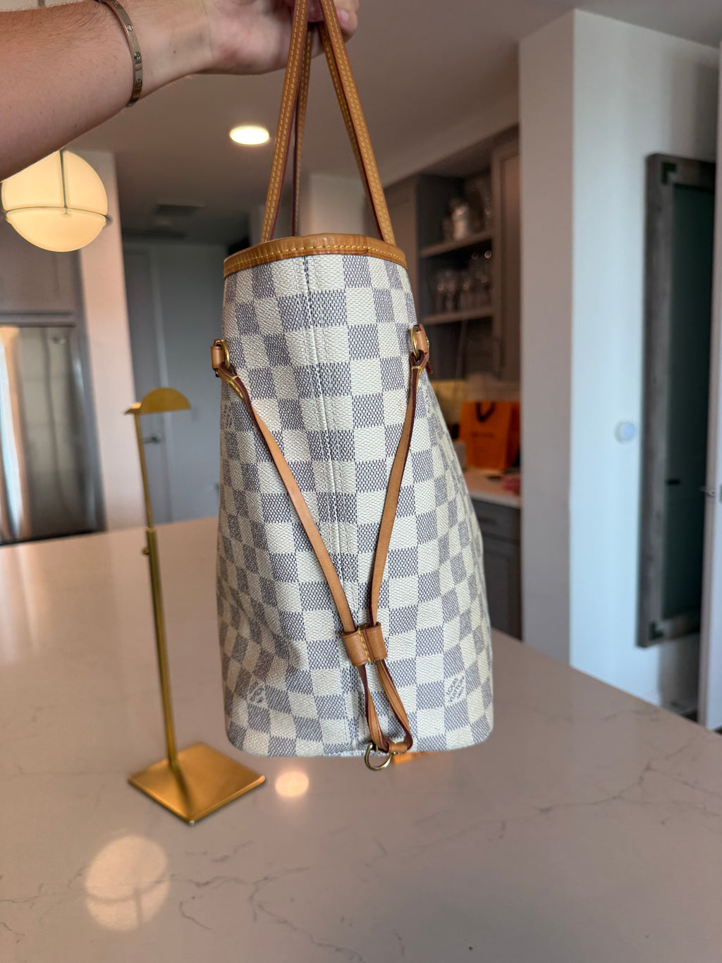 Louis Vuitton Neverfull MM Damier Azur