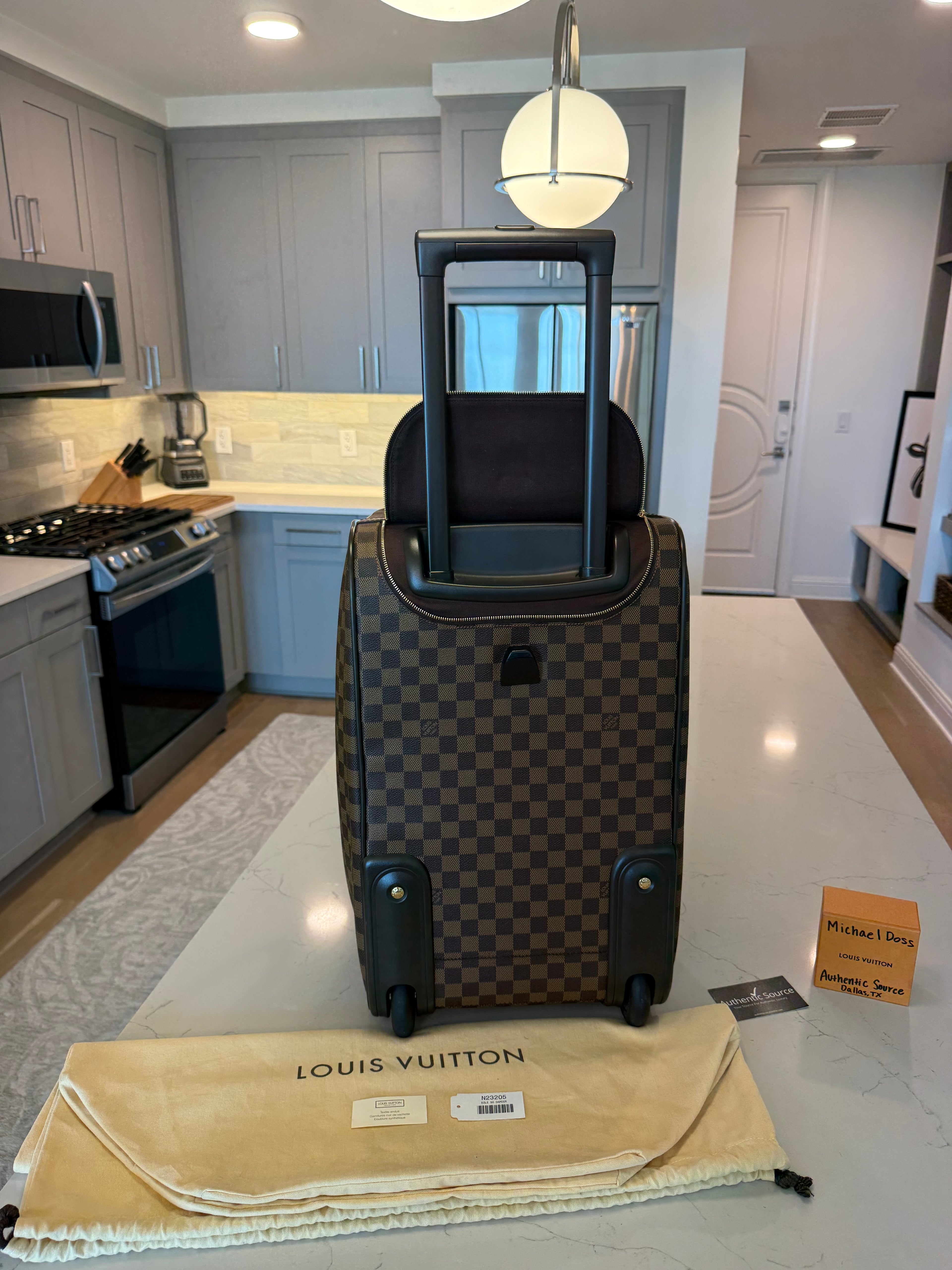 Louis Vuitton Eole 50 Rolling Duffle DE