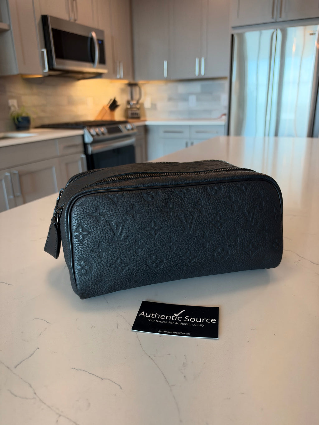 Louis Vuitton Taurillon Leather Dopp Kit