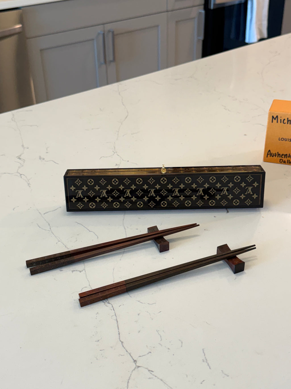 Louis Vuitton Chopsticks Set - Rare