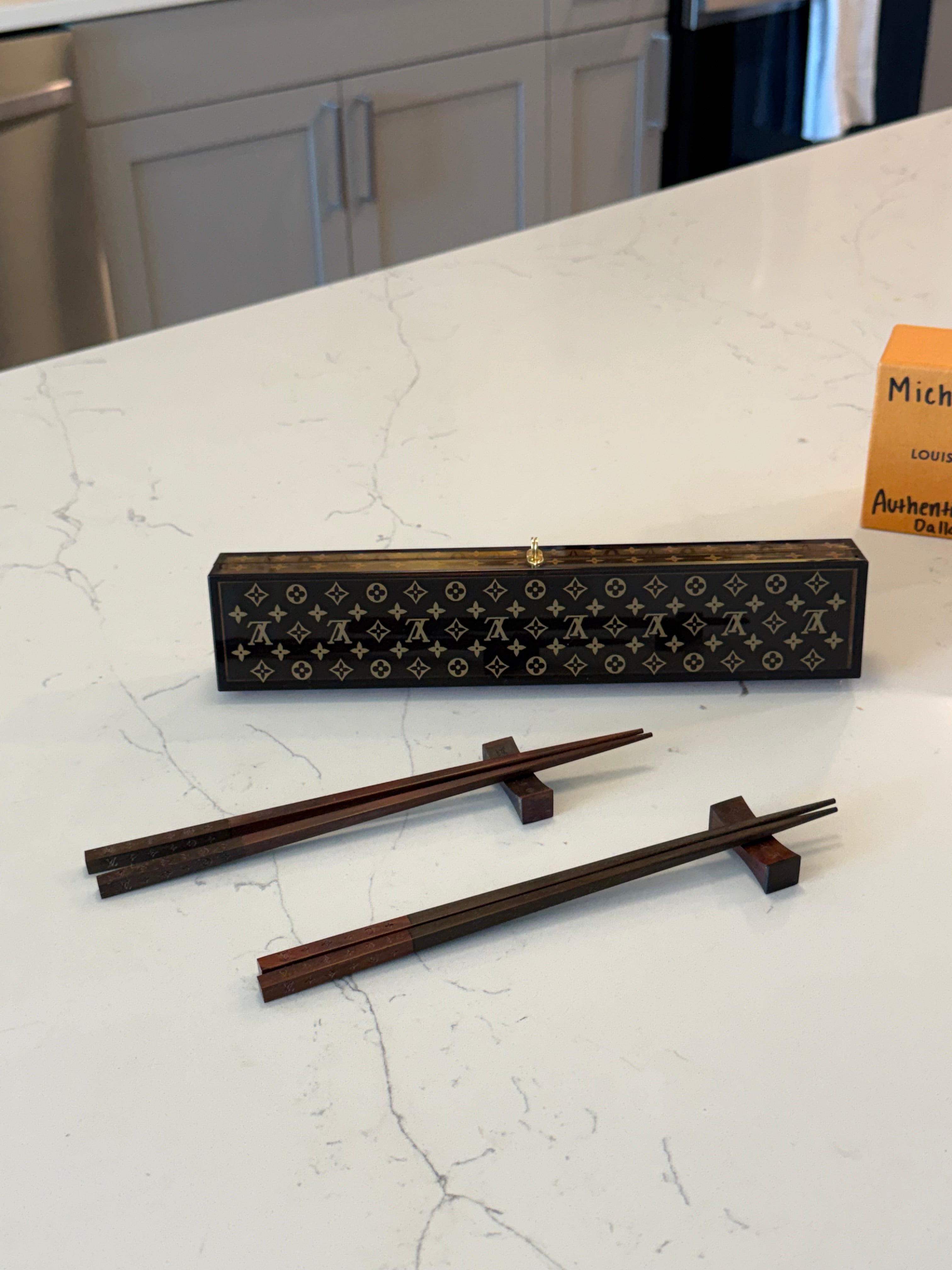 Louis Vuitton Chopsticks Set - Rare