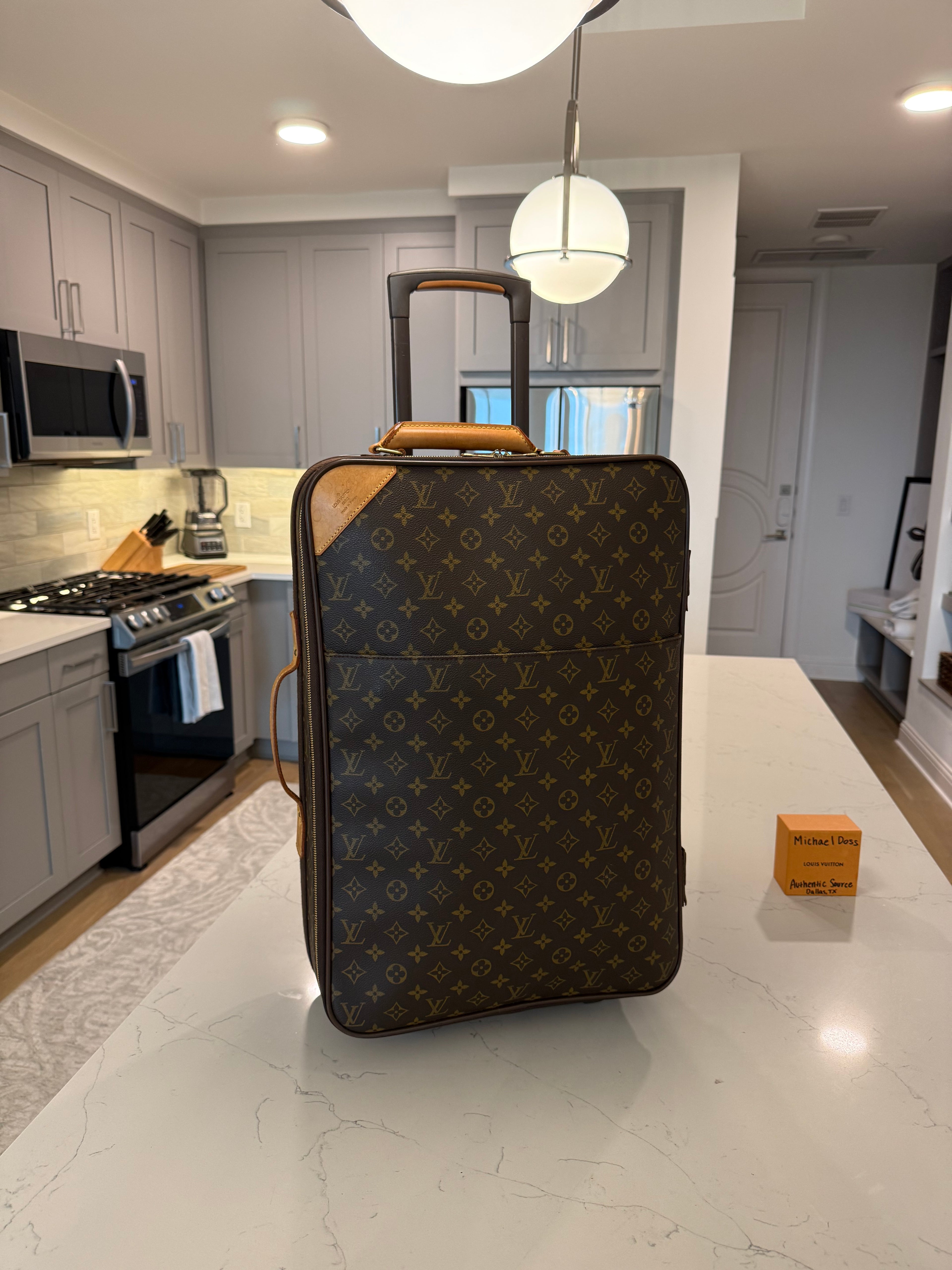 Louis Vuitton Pegase 55 Rolling Luggage
