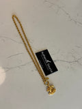 CHANEL Coco Mark Necklace Medium