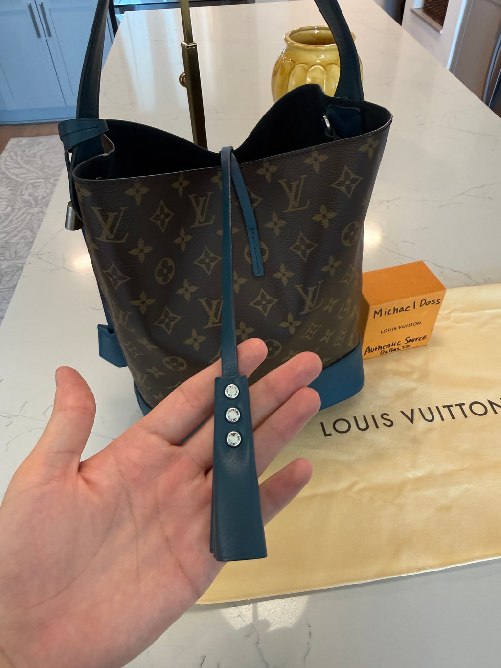 Louis Vuitton Idole GM Blue - Runway Piece
