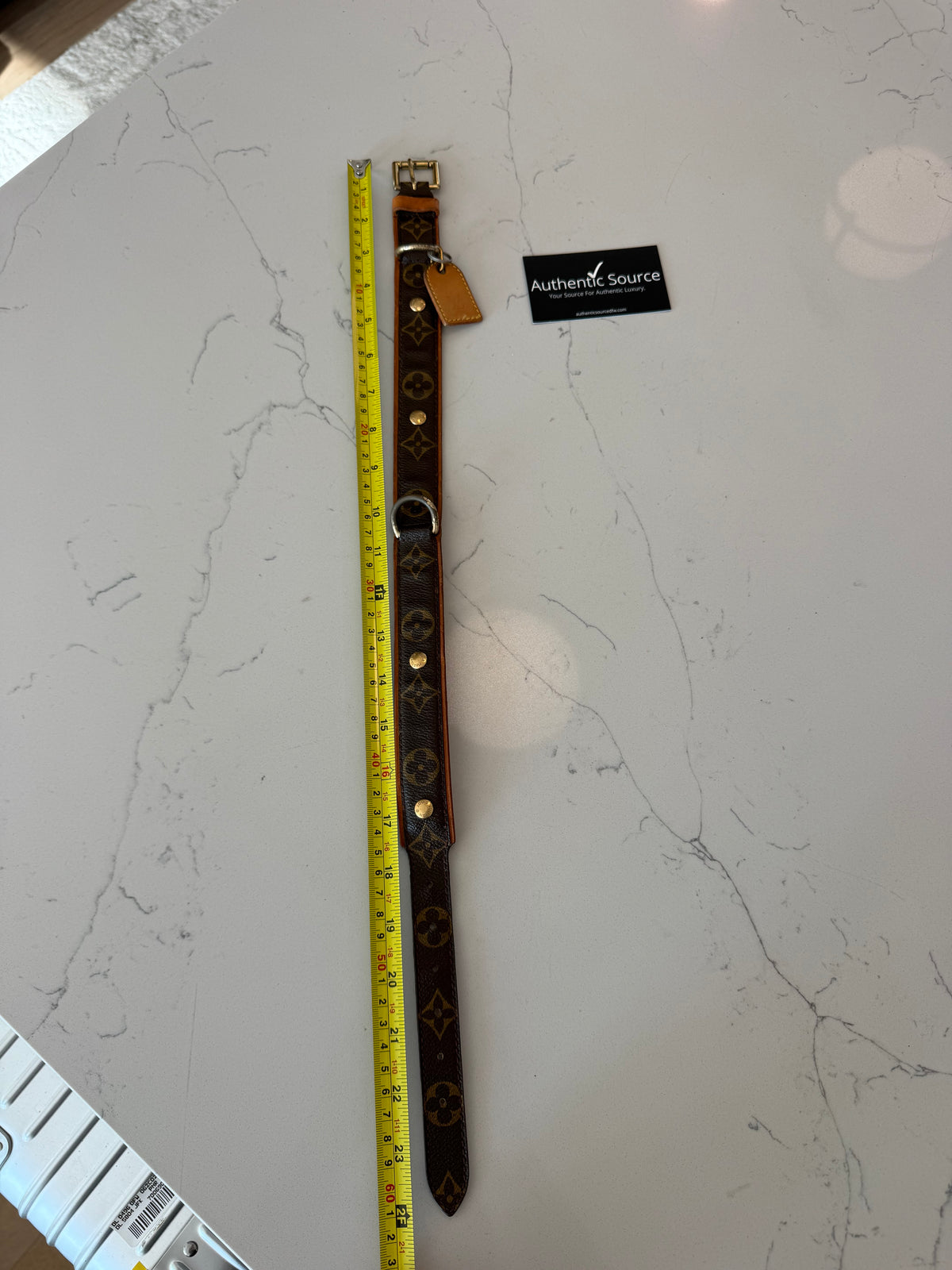 Louis Vuitton Baxter GM Pet Collar