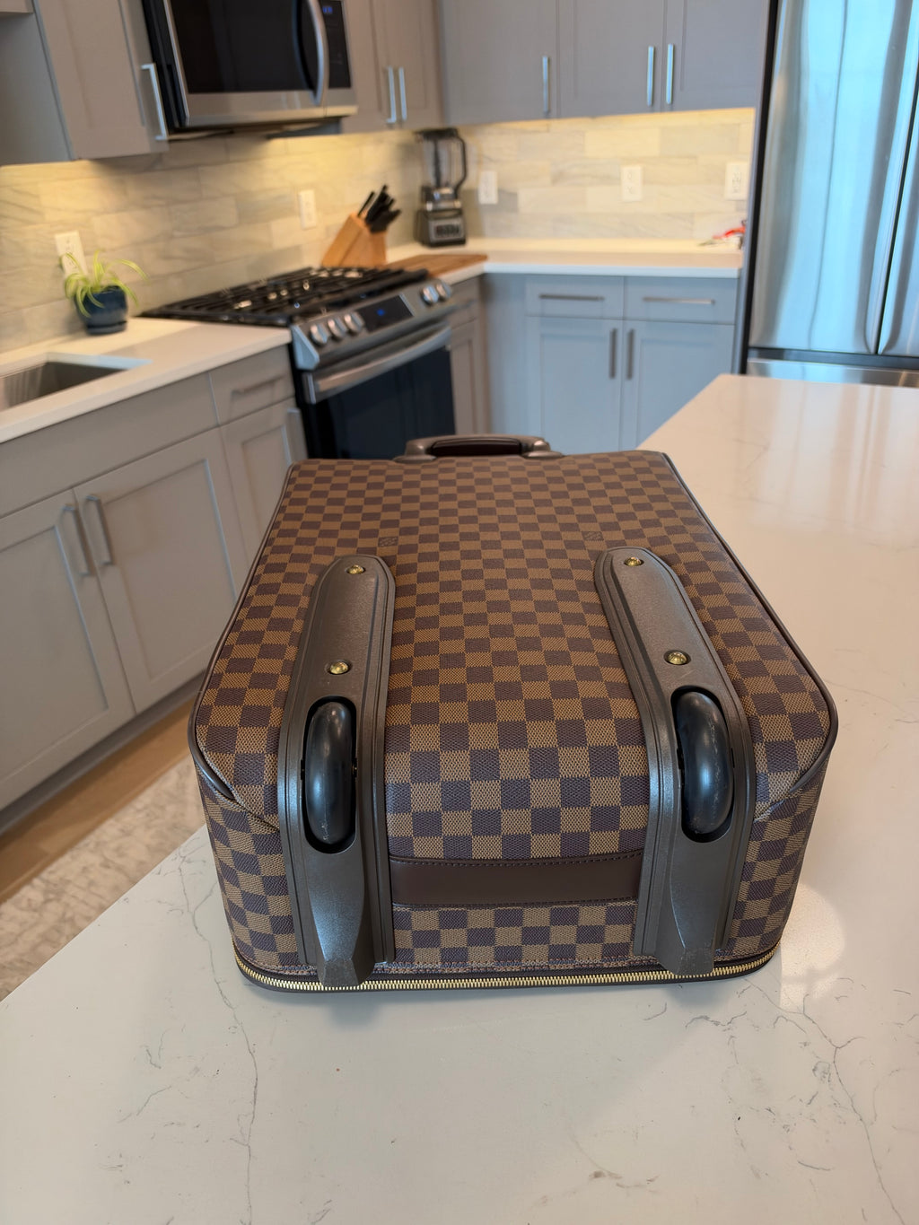 Louis Vuitton - Pegase 55 Rolling Luggage Full Set