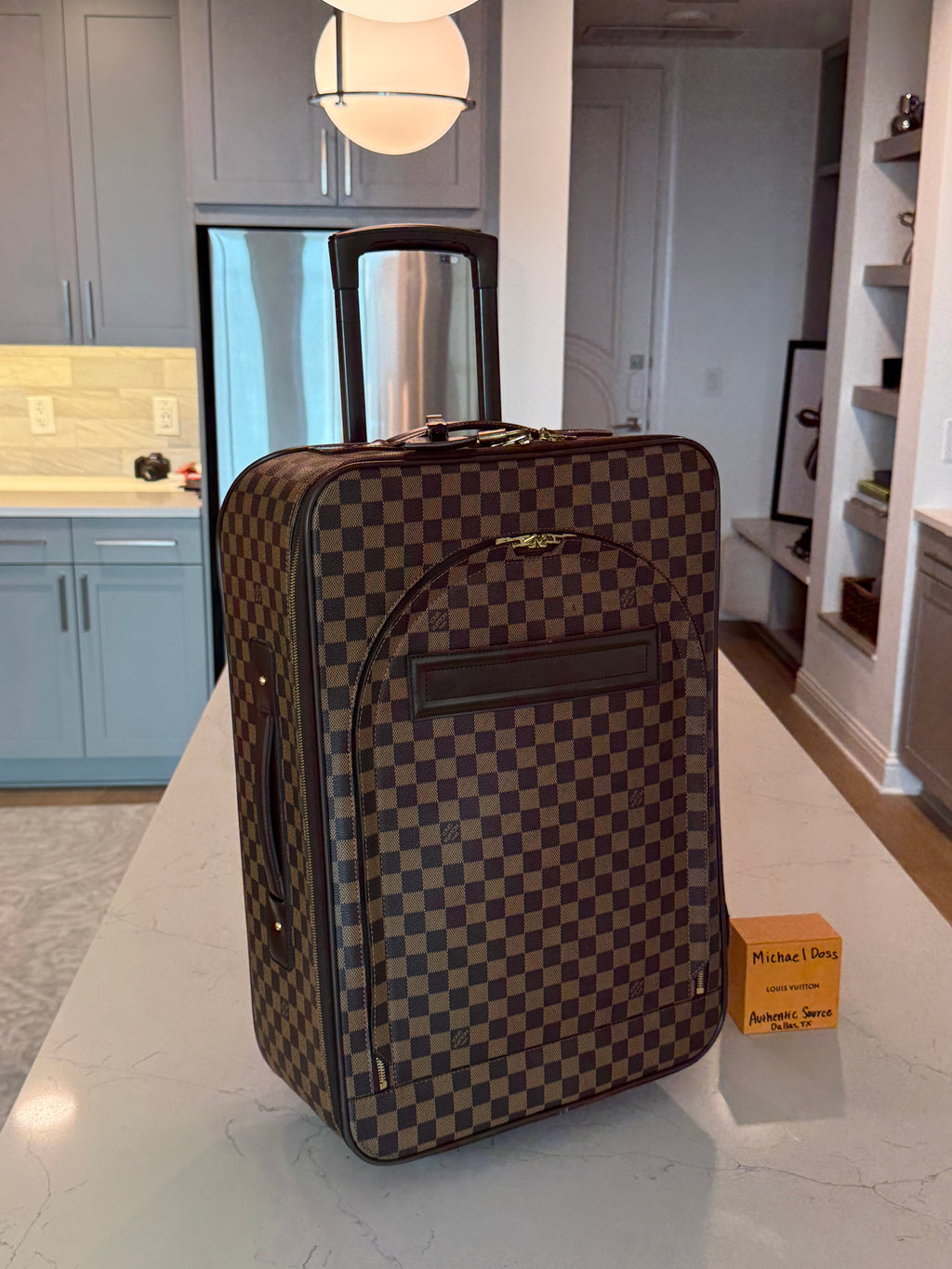 Louis Vuitton Pegase 55 Rolling Luggage