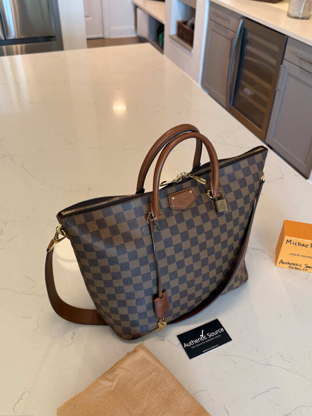 Louis Vuitton Belmont MM Damier Ebene