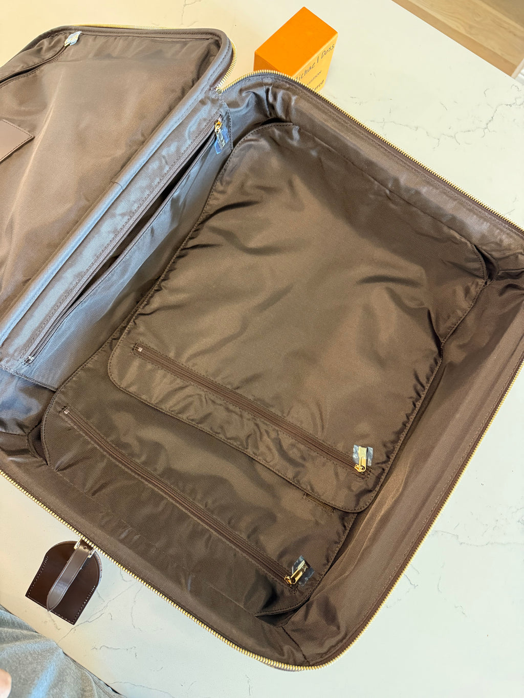 Louis Vuitton Pegase 45 Rolling Luggage DE Newer Model with Protective Cover