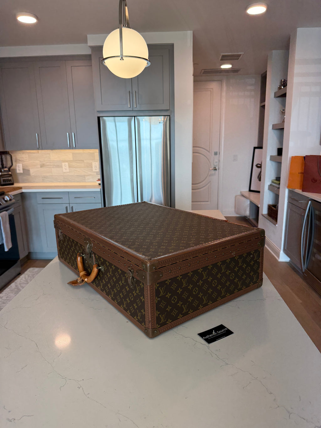Louis Vuitton Alzer 75 Trunk