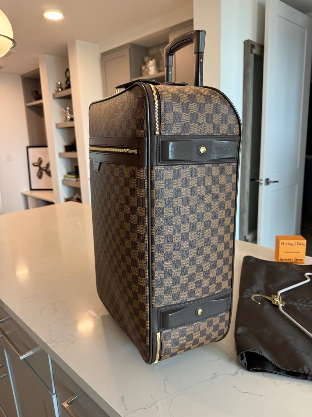 Louis Vuitton Pegase 55 Rolling Luggage