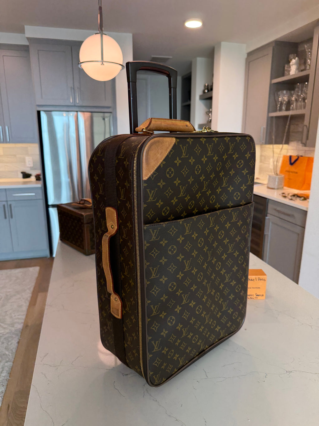 Louis Vuitton Pegase 55 Rolling Luggage