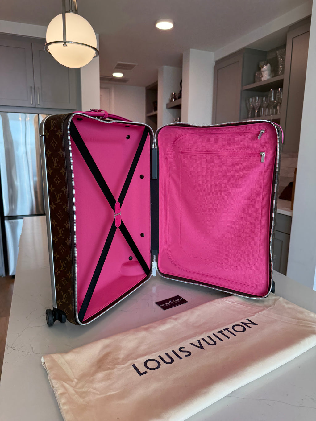 Louis Vuitton Horizon 55 Monogram Pink Colormania - RARE