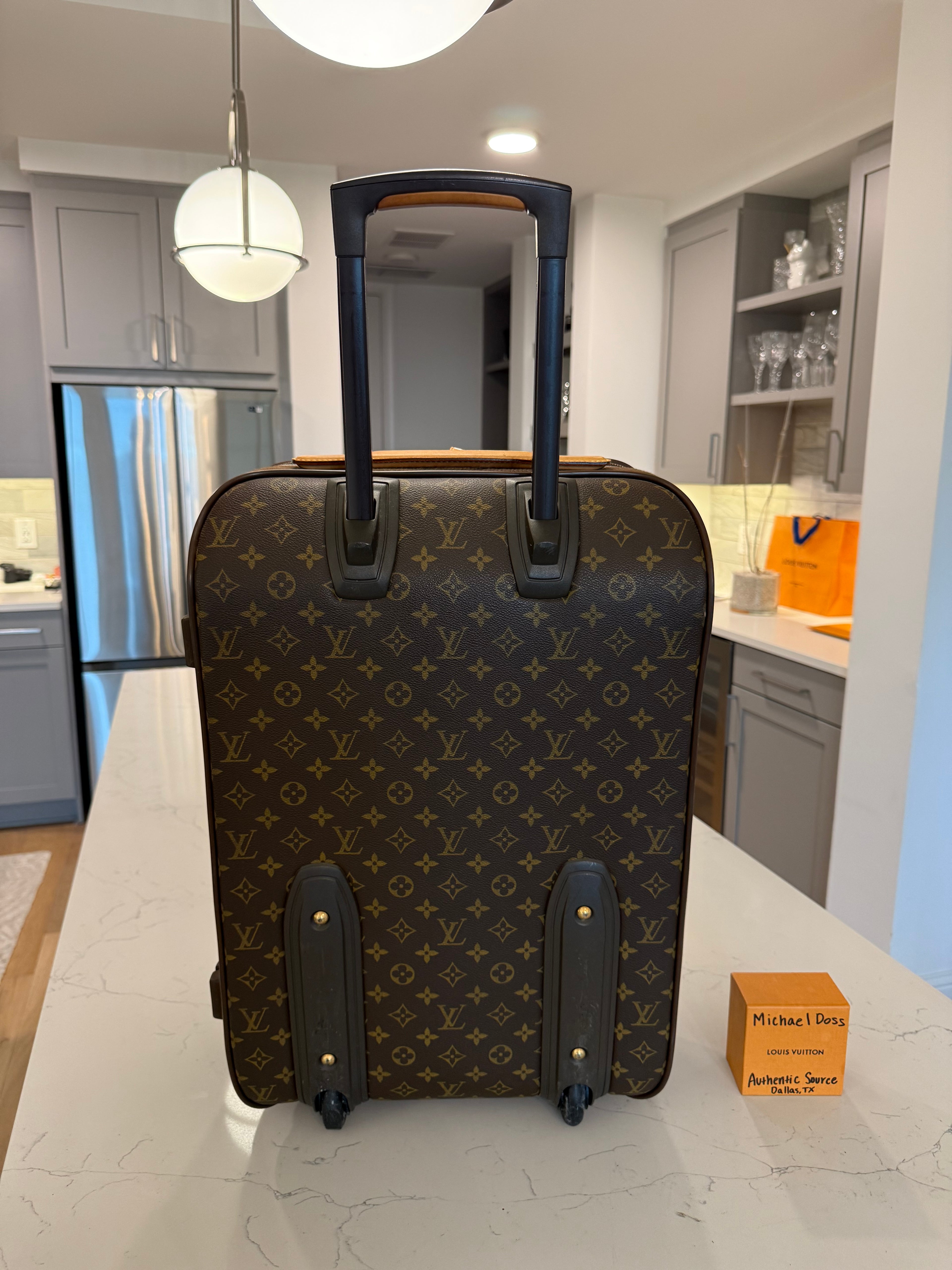 Louis Vuitton Pegase 55 Rolling Luggage