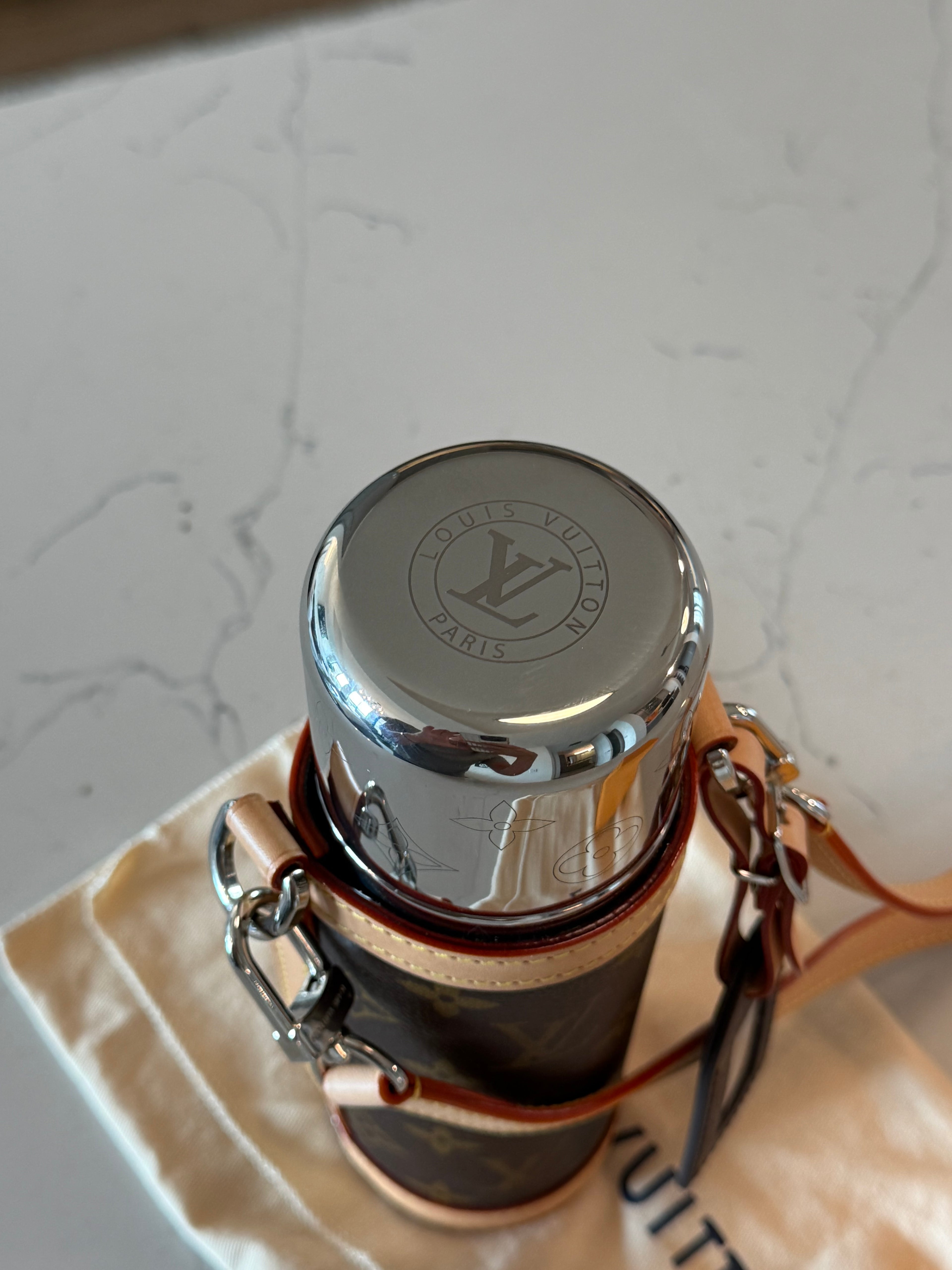 Louis Vuitton Monogram Bottle & Holder