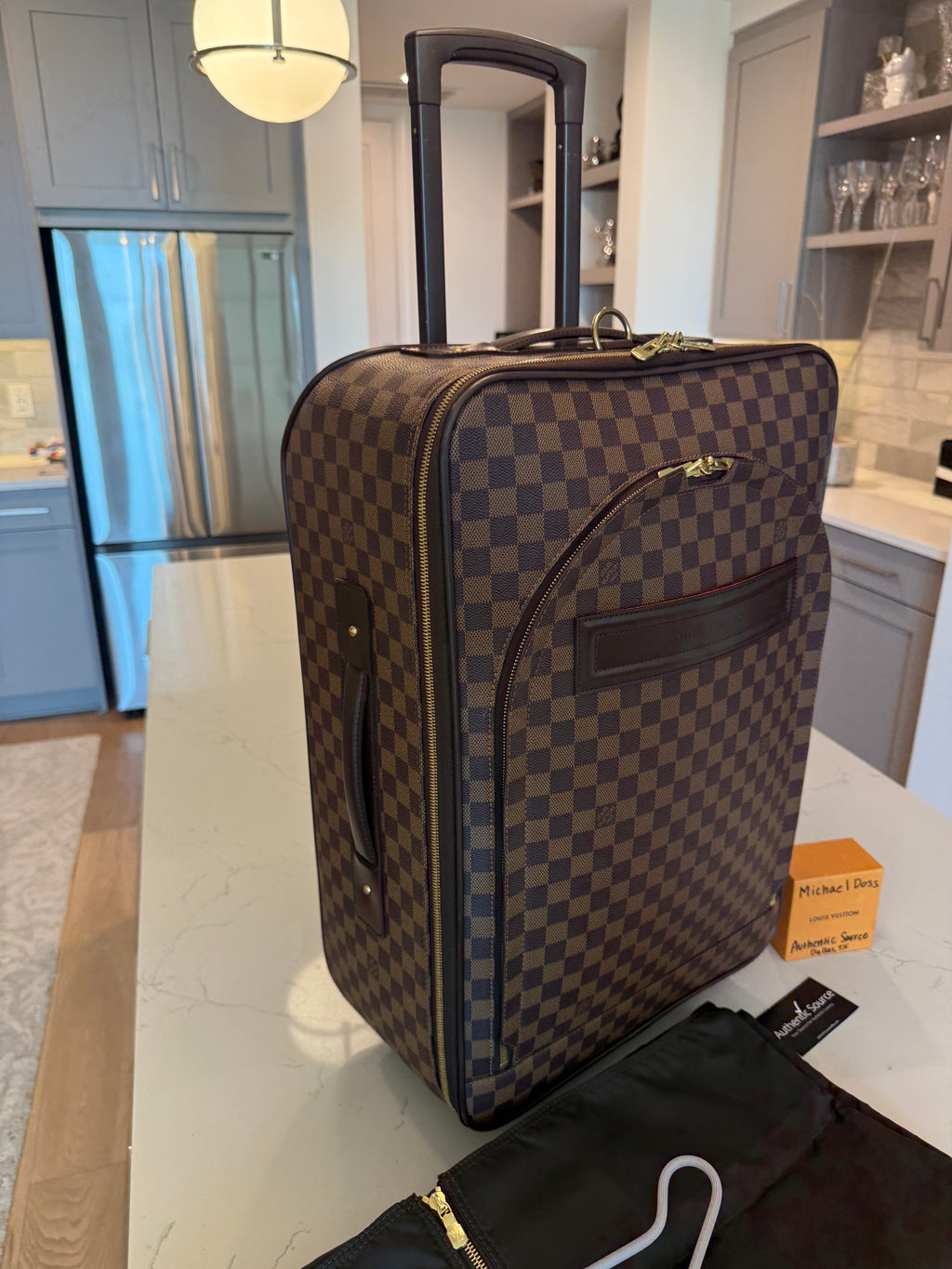 Louis Vuitton Pegase 55 Rolling Luggage