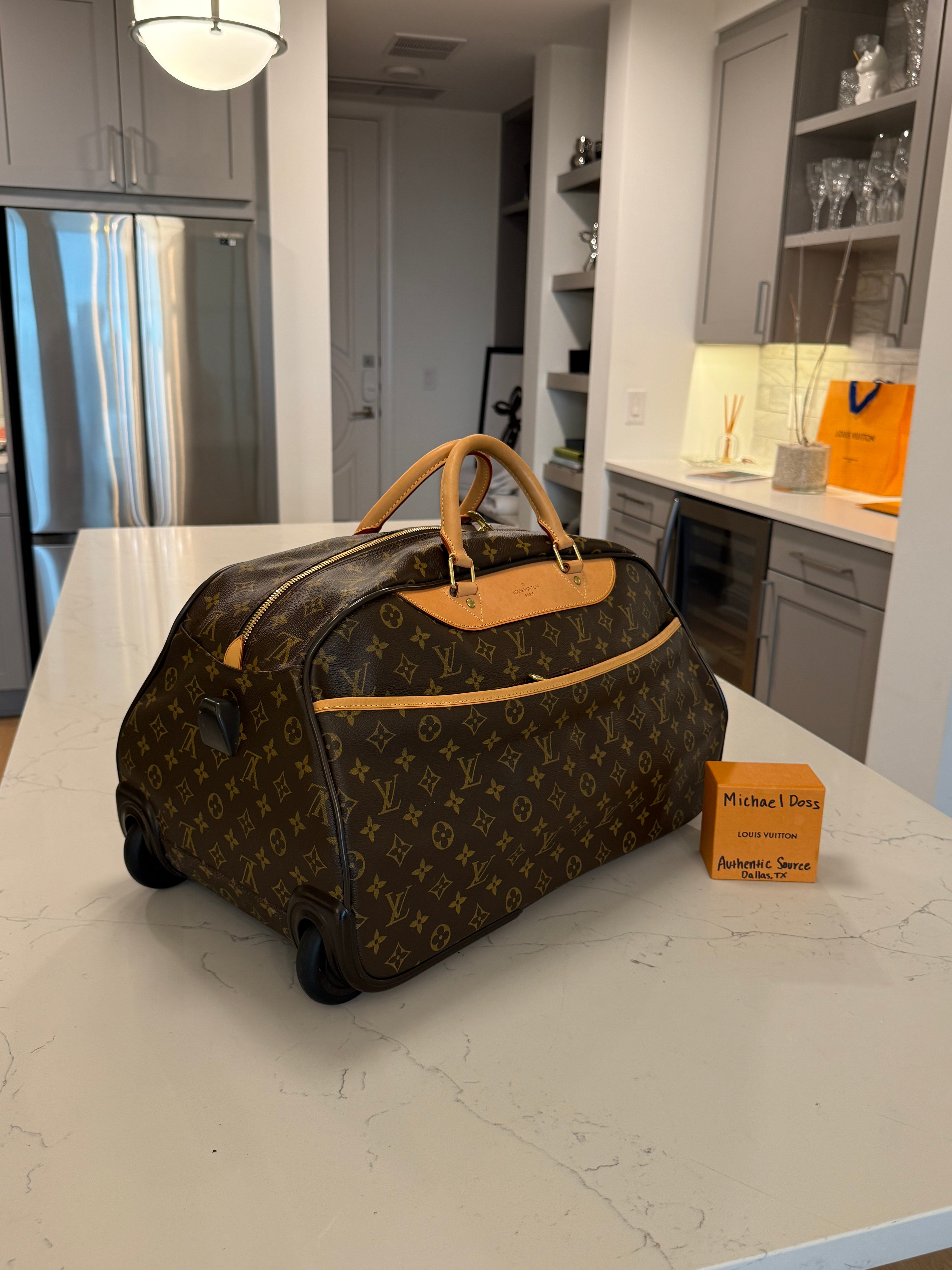 Louis Vuitton Eole 50 Rolling Duffle