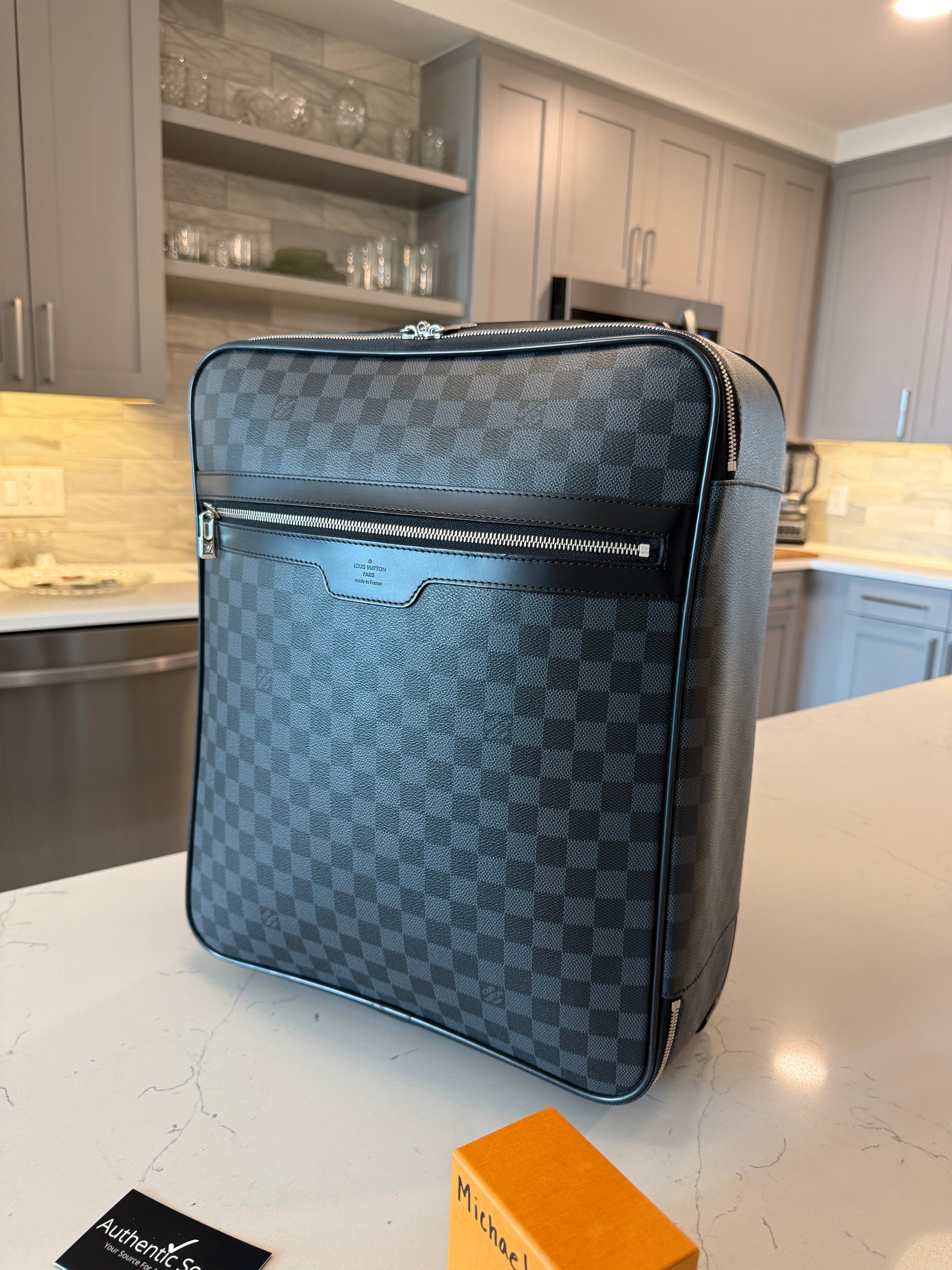 Louis Vuitton Pegase 45 Damier Graphite