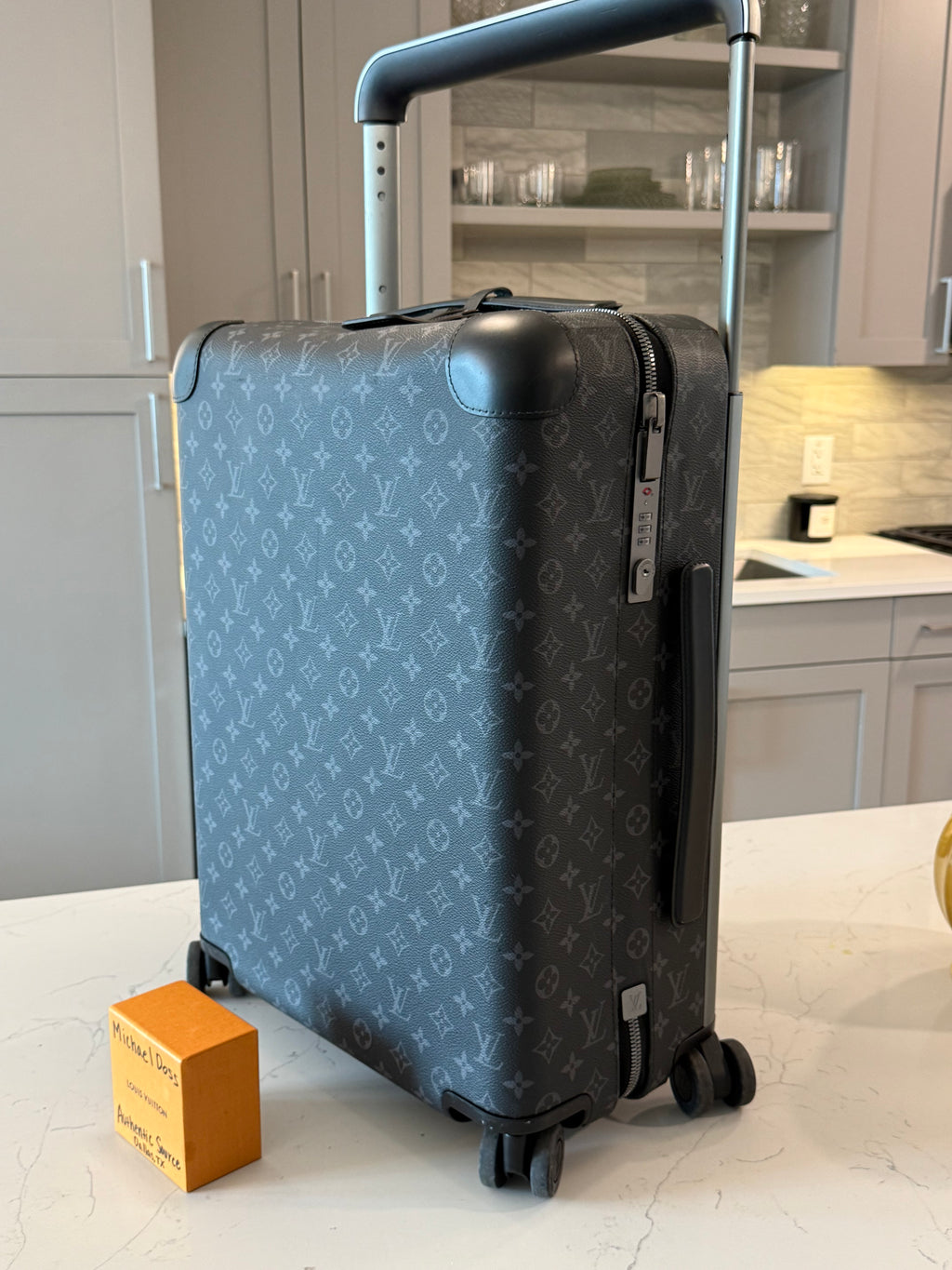 Louis Vuitton Horizon 55 Monogram Eclipse