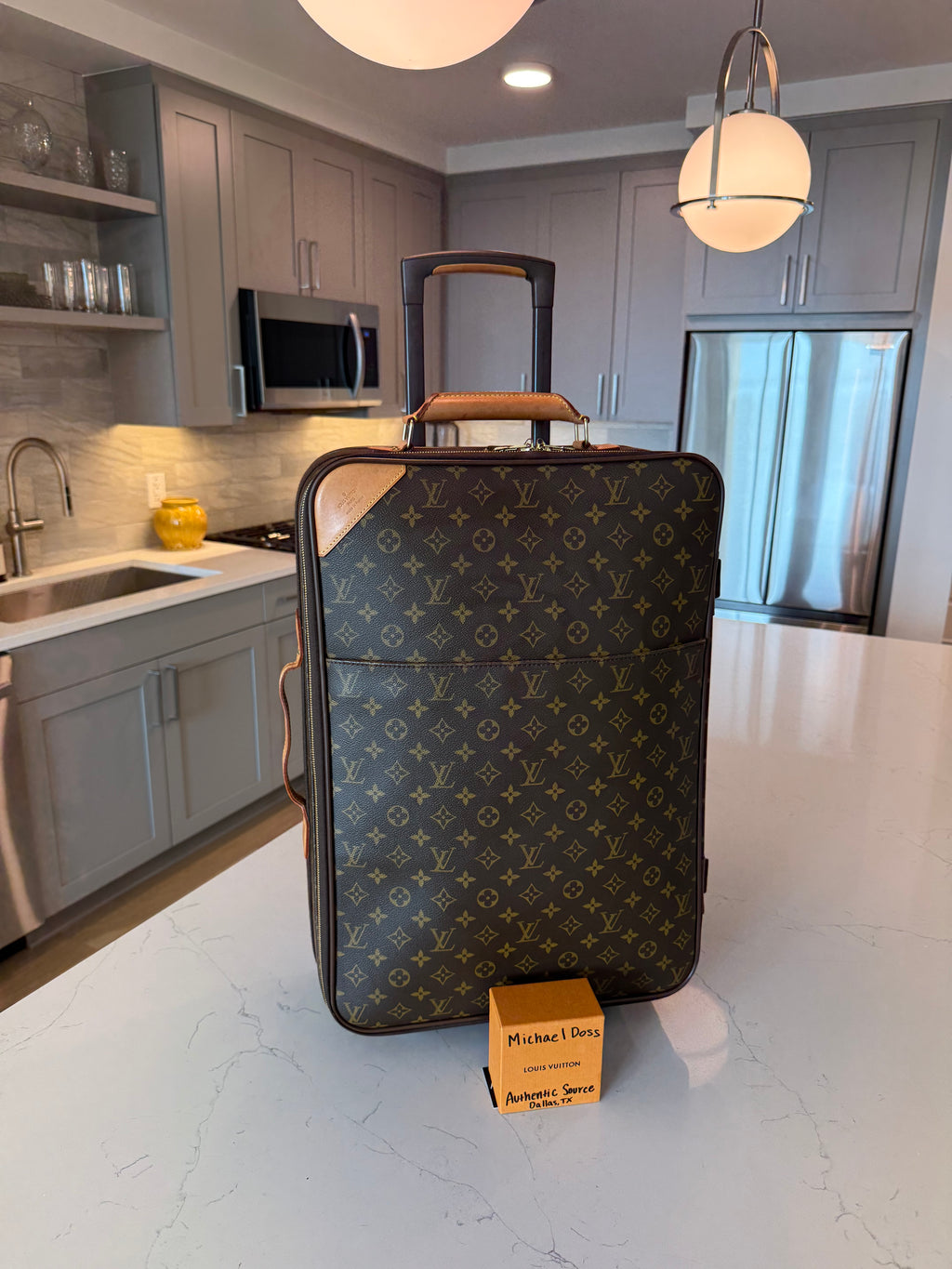 Louis Vuitton Pegase 55 Rolling Luggage