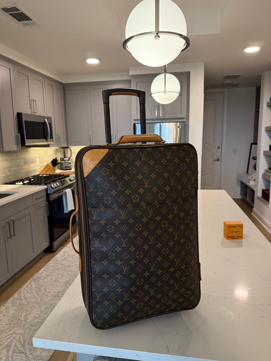 Louis Vuitton Pegase 55 Rolling Luggage