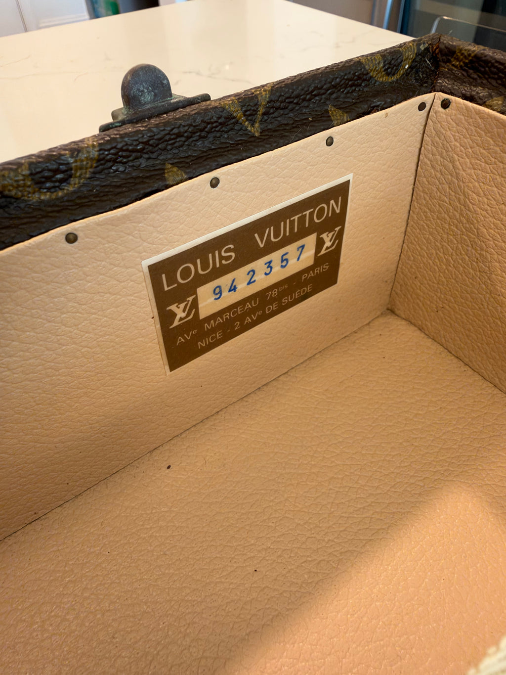 Louis Vuitton RARE Cotteville 60 Trunk