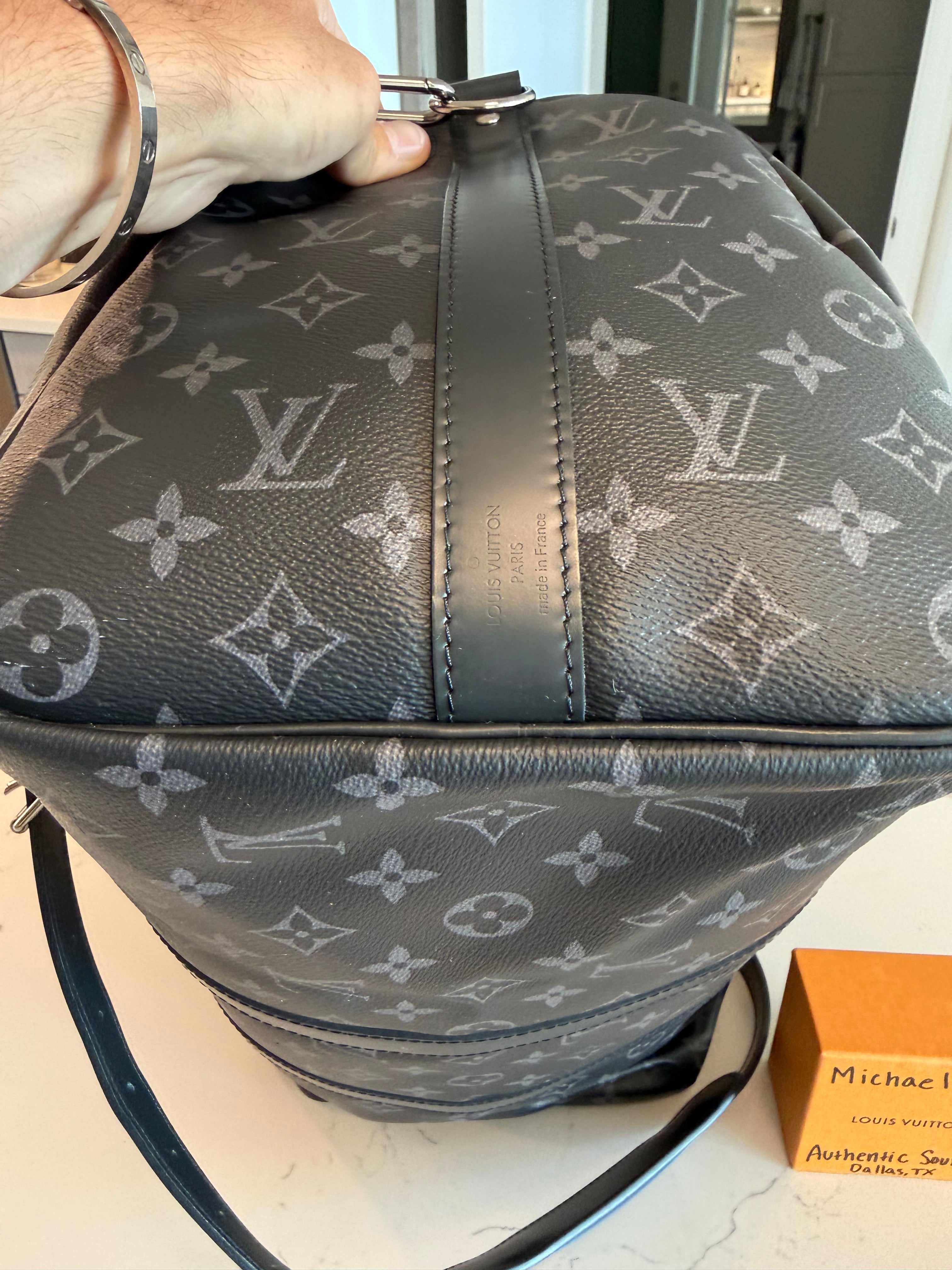 Louis Vuitton Keepall 45 Bandouliere Eclipse