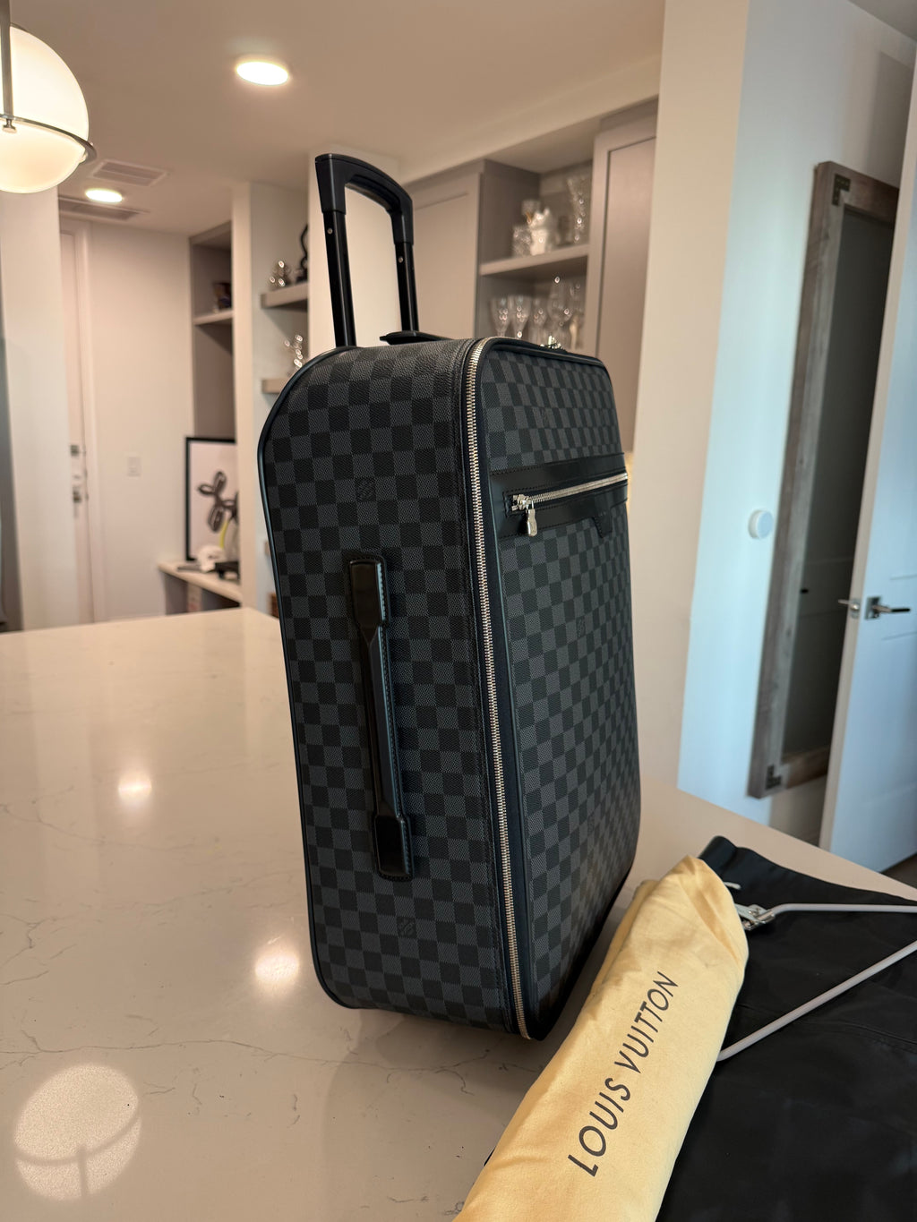 Louis Vuitton Pegase 55 Rolling Luggage DG