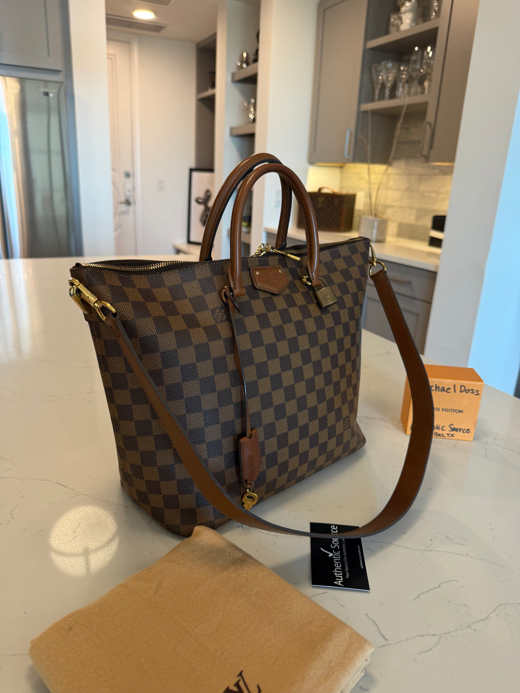 Louis Vuitton Belmont MM Damier Ebene