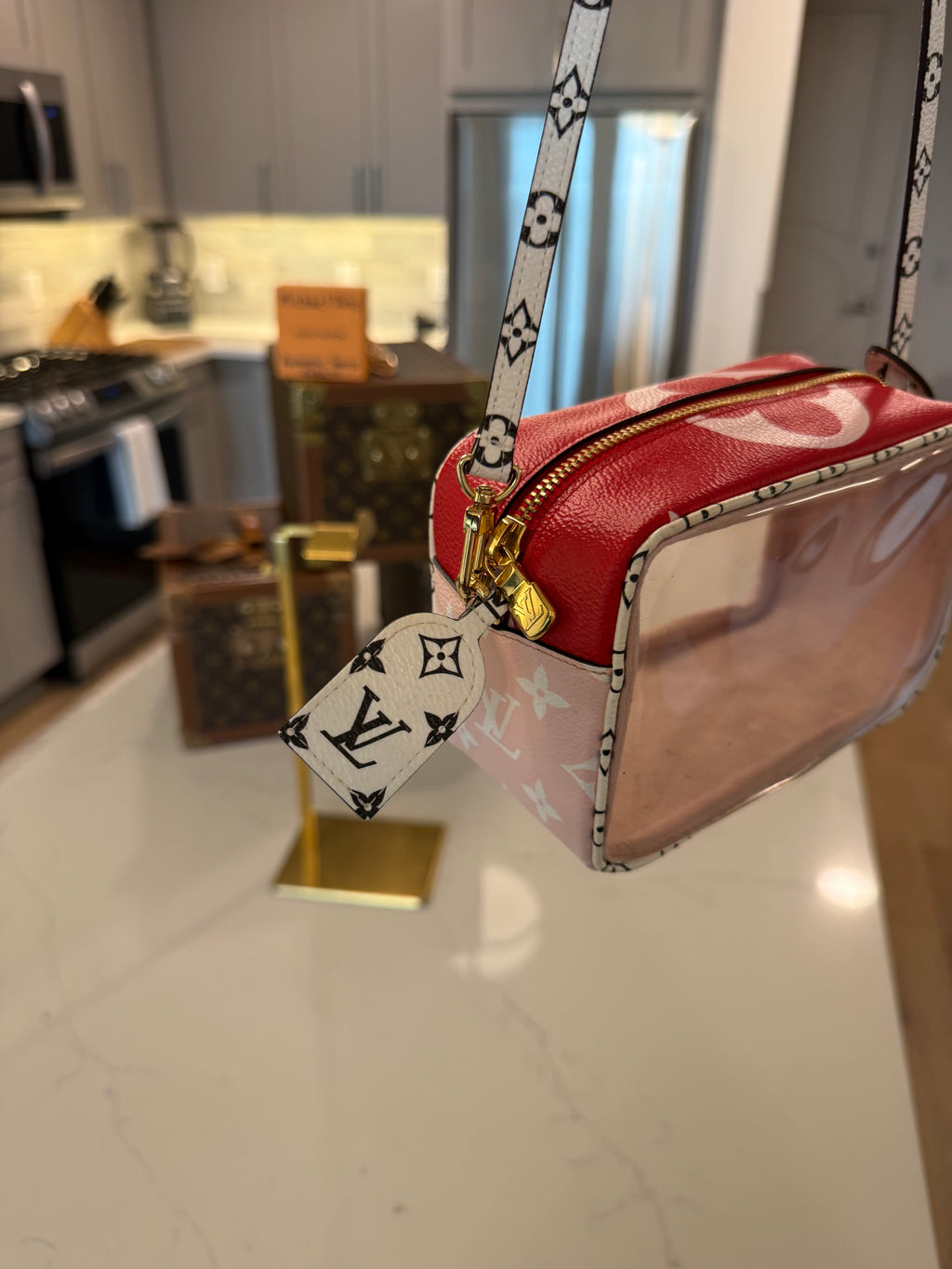 Louis Vuitton Beach Pouch Giant Monogram Rare