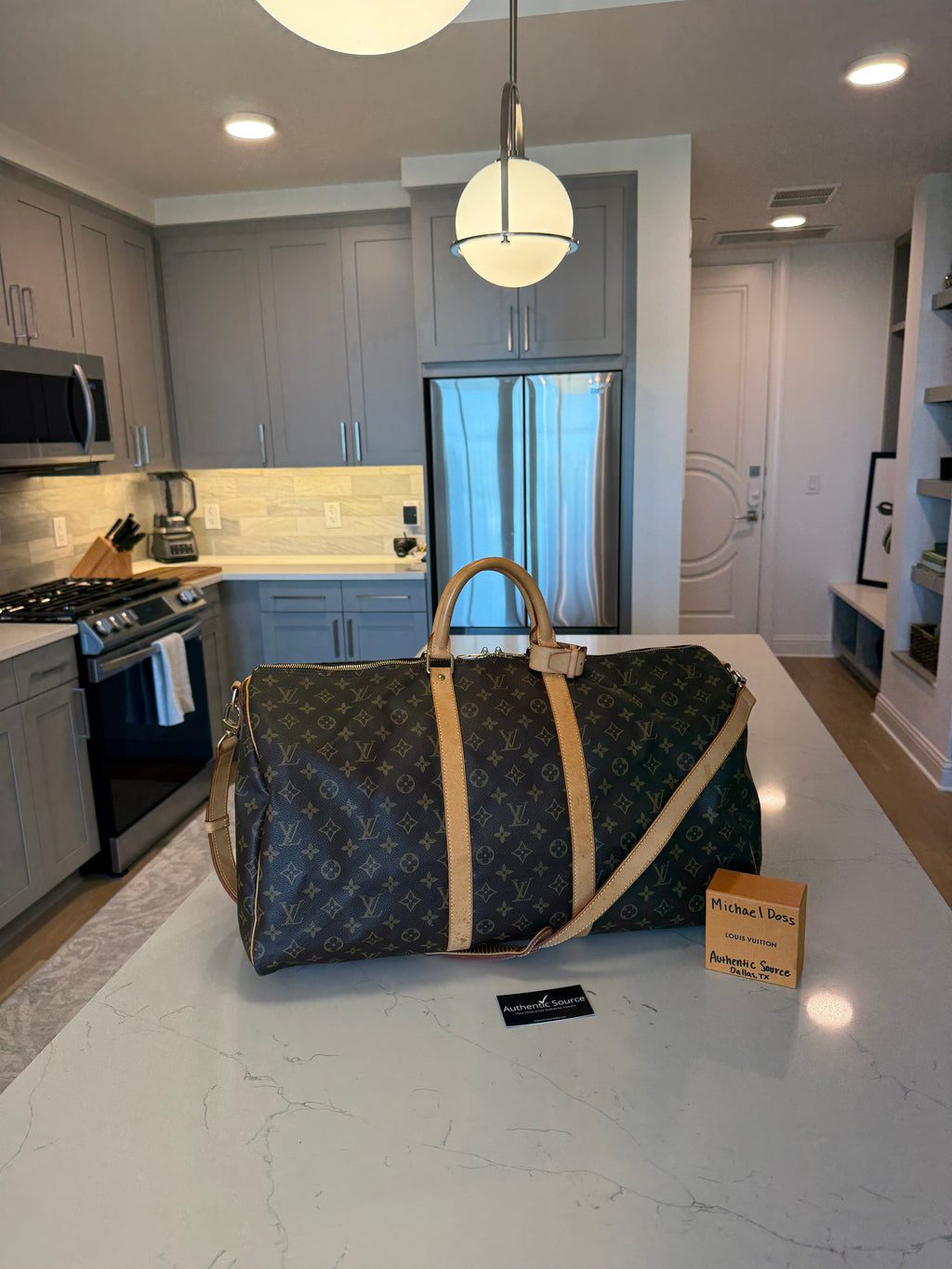 Louis Vuitton Keepall 55 Bandouliere