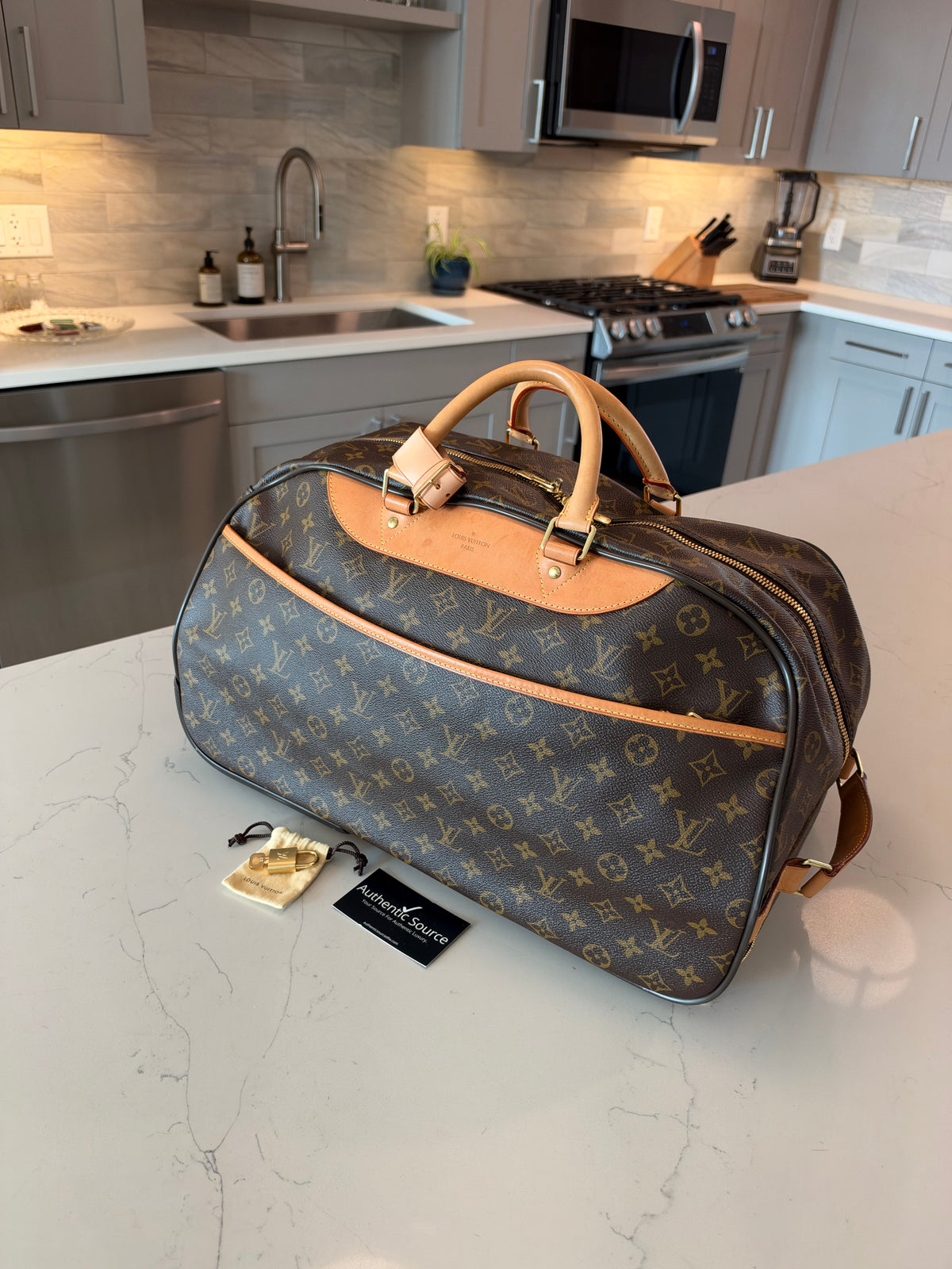 Louis Vuitton Eole 50 Rolling Duffle