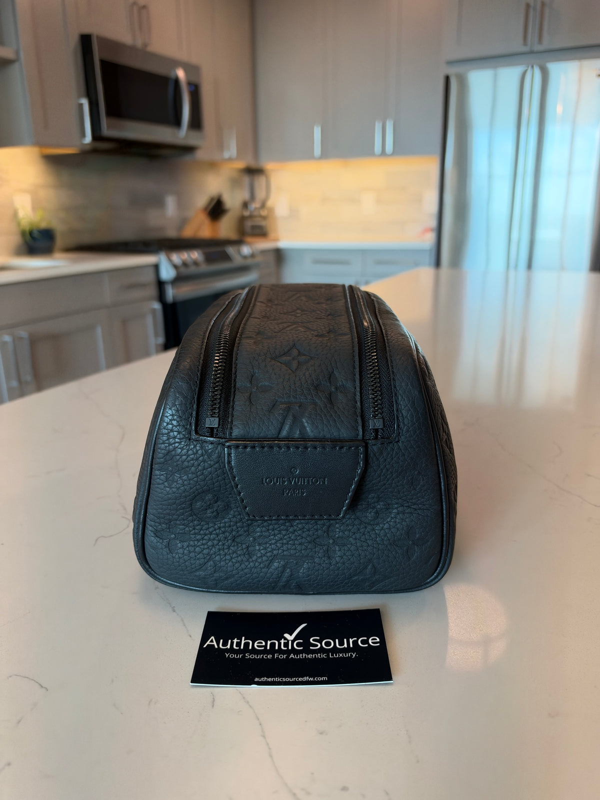 Louis Vuitton Taurillon Leather Dopp Kit