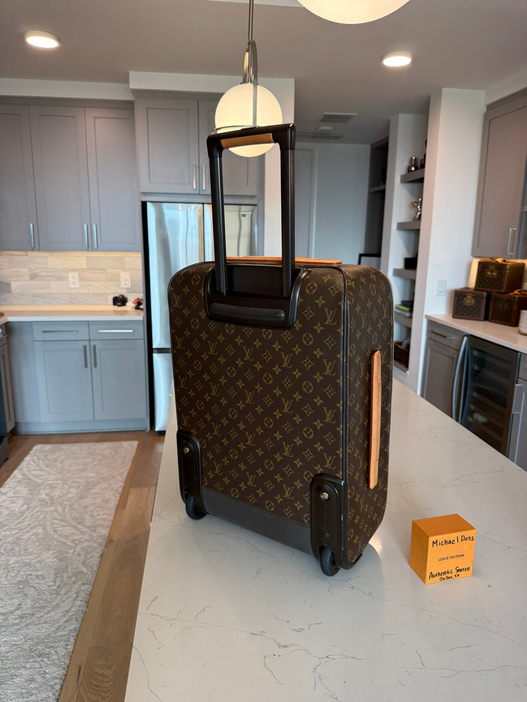 Louis Vuitton Pegase 55 Rolling Luggage