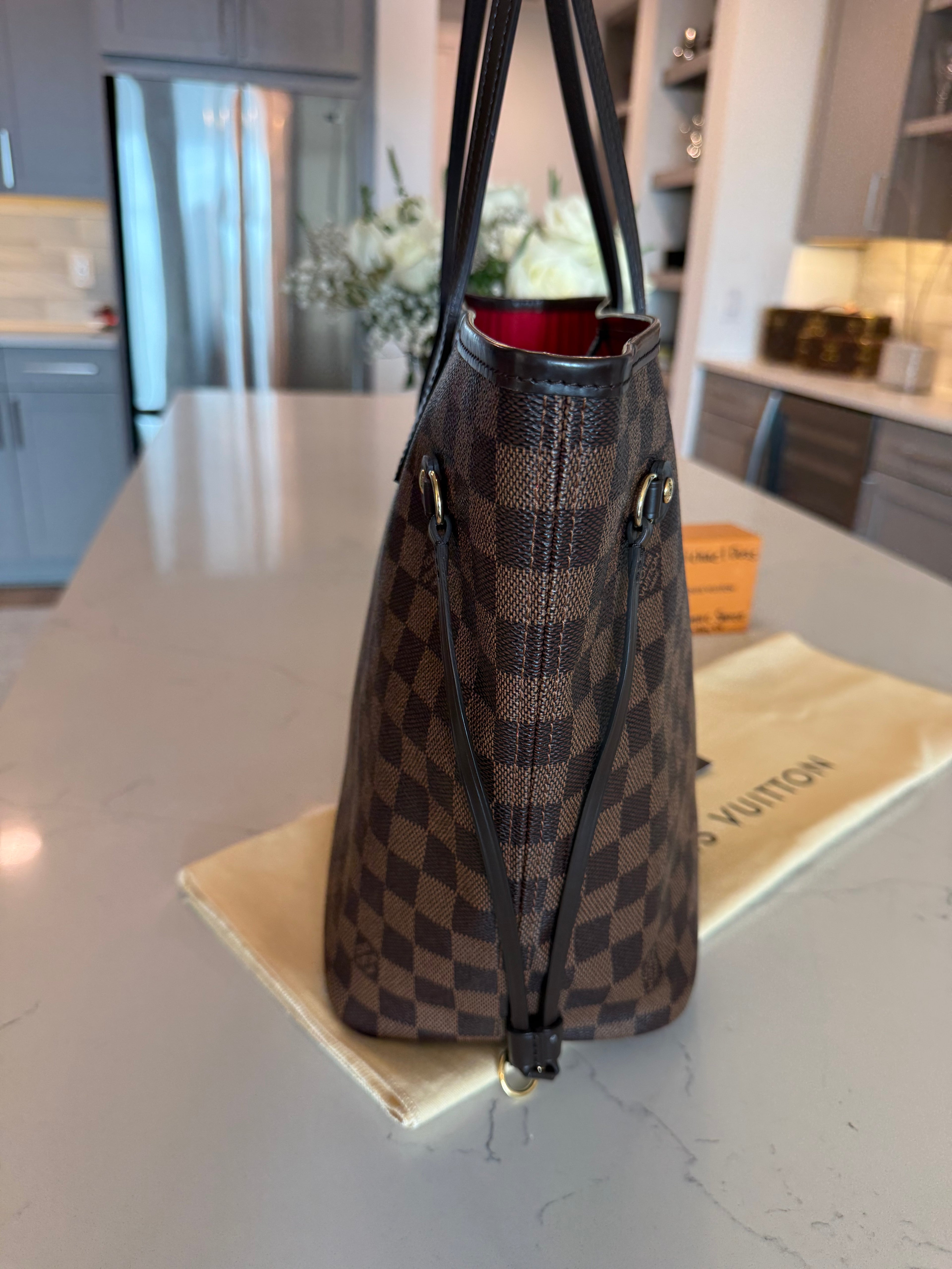 Louis Vuitton Neverfull MM Damier Ebene