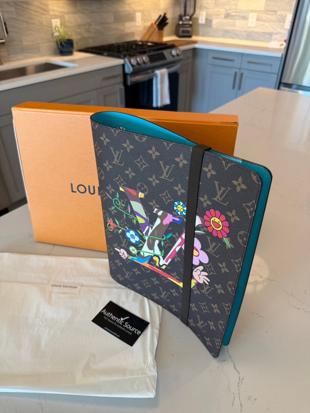 Louis Vuitton x Takashi Murakami Superflat Binder