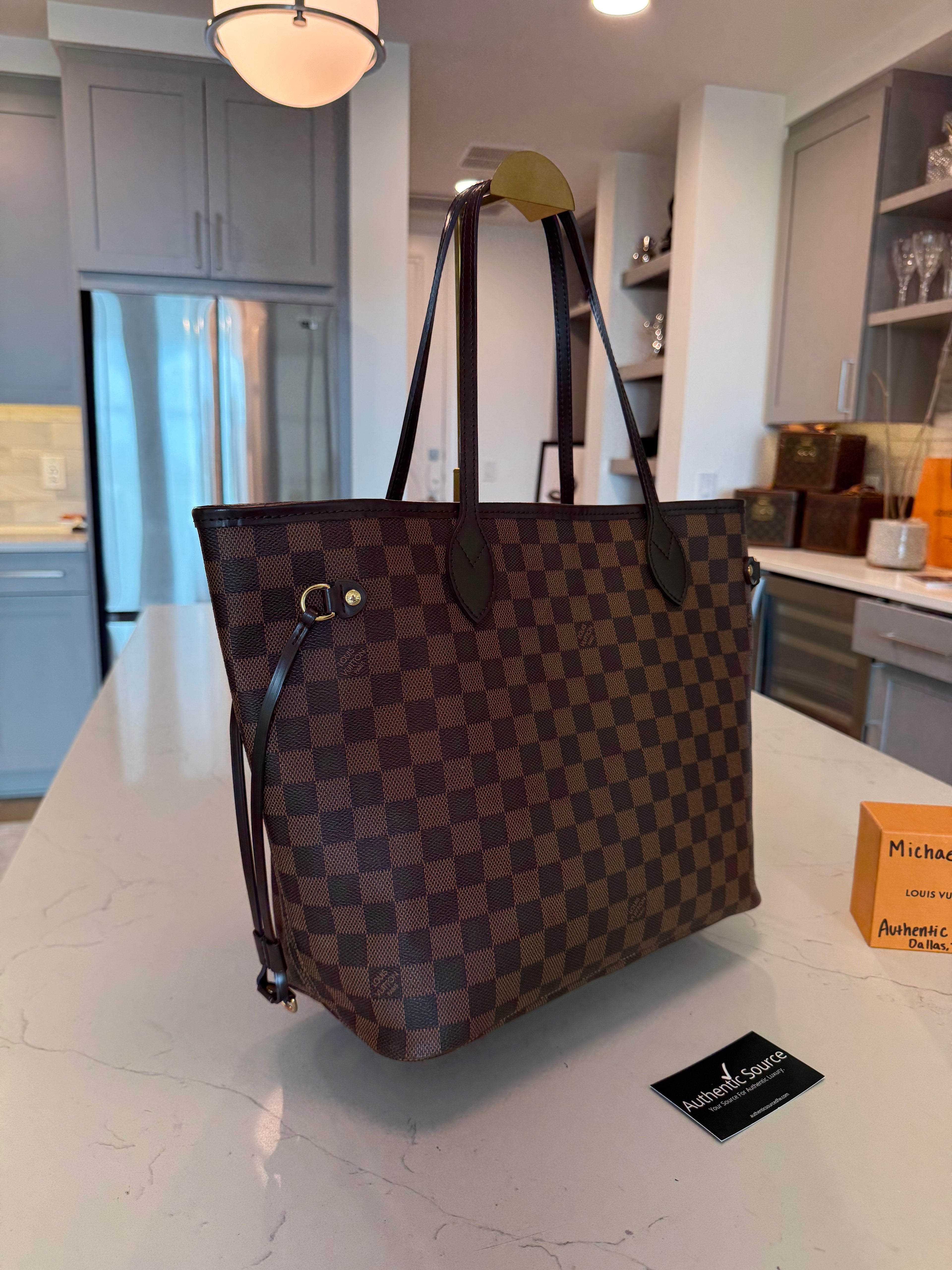 Louis Vuitton Neverfull MM Damier Ebene