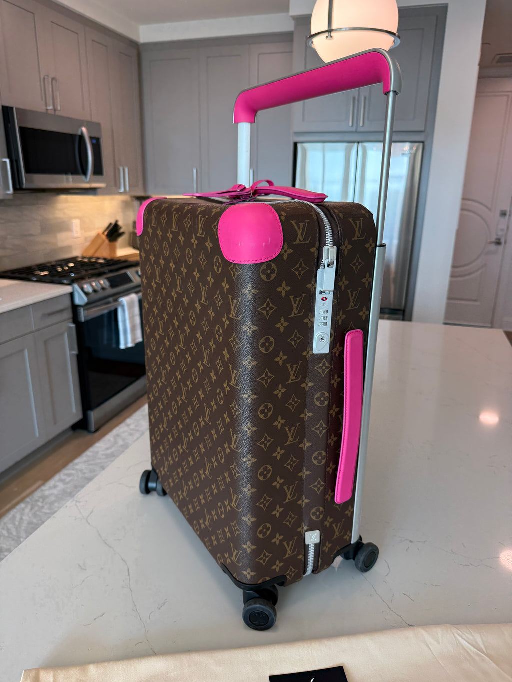 Louis Vuitton Horizon 55 Monogram Pink Colormania - RARE