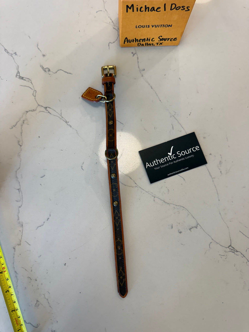 Louis Vuitton Baxter Pet Collar PM