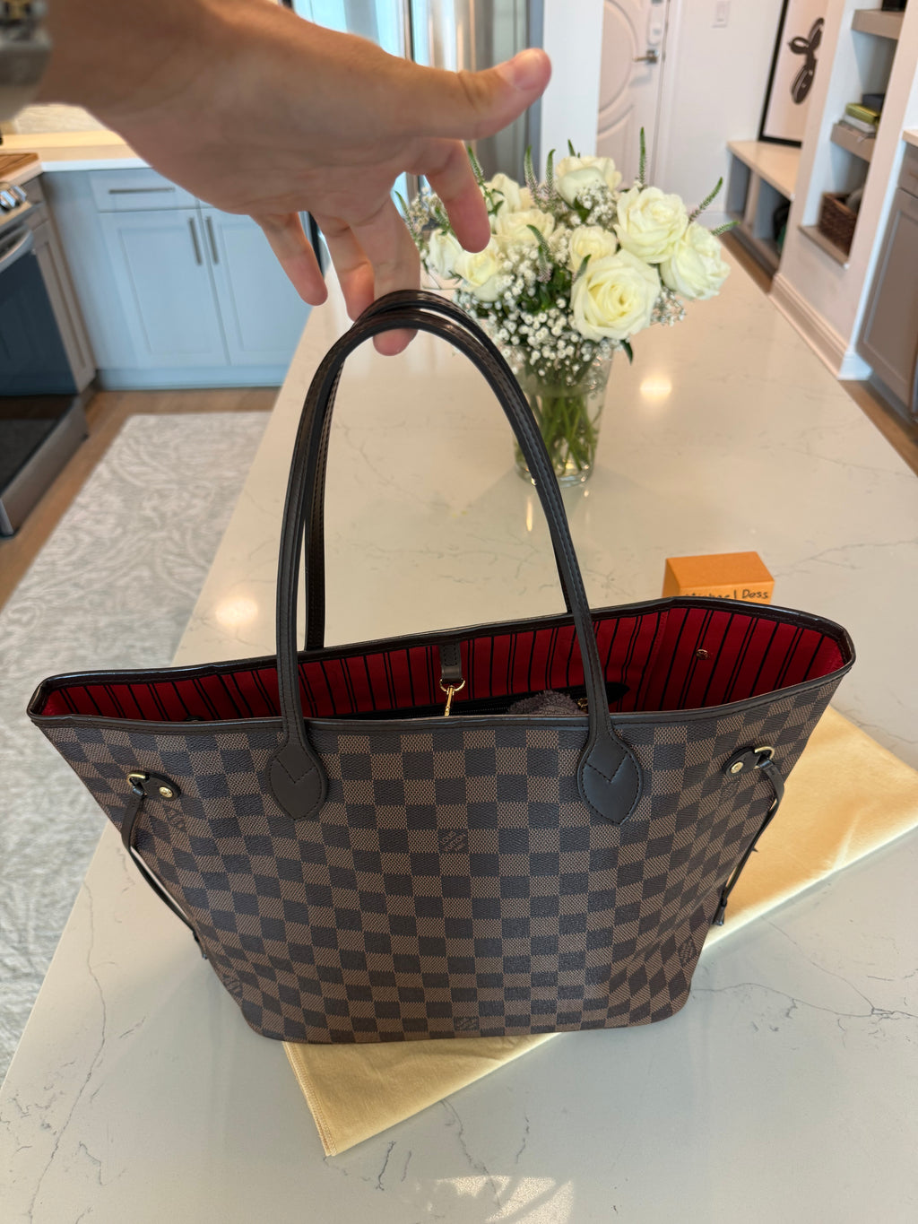 Louis Vuitton Neverfull MM Damier Ebene