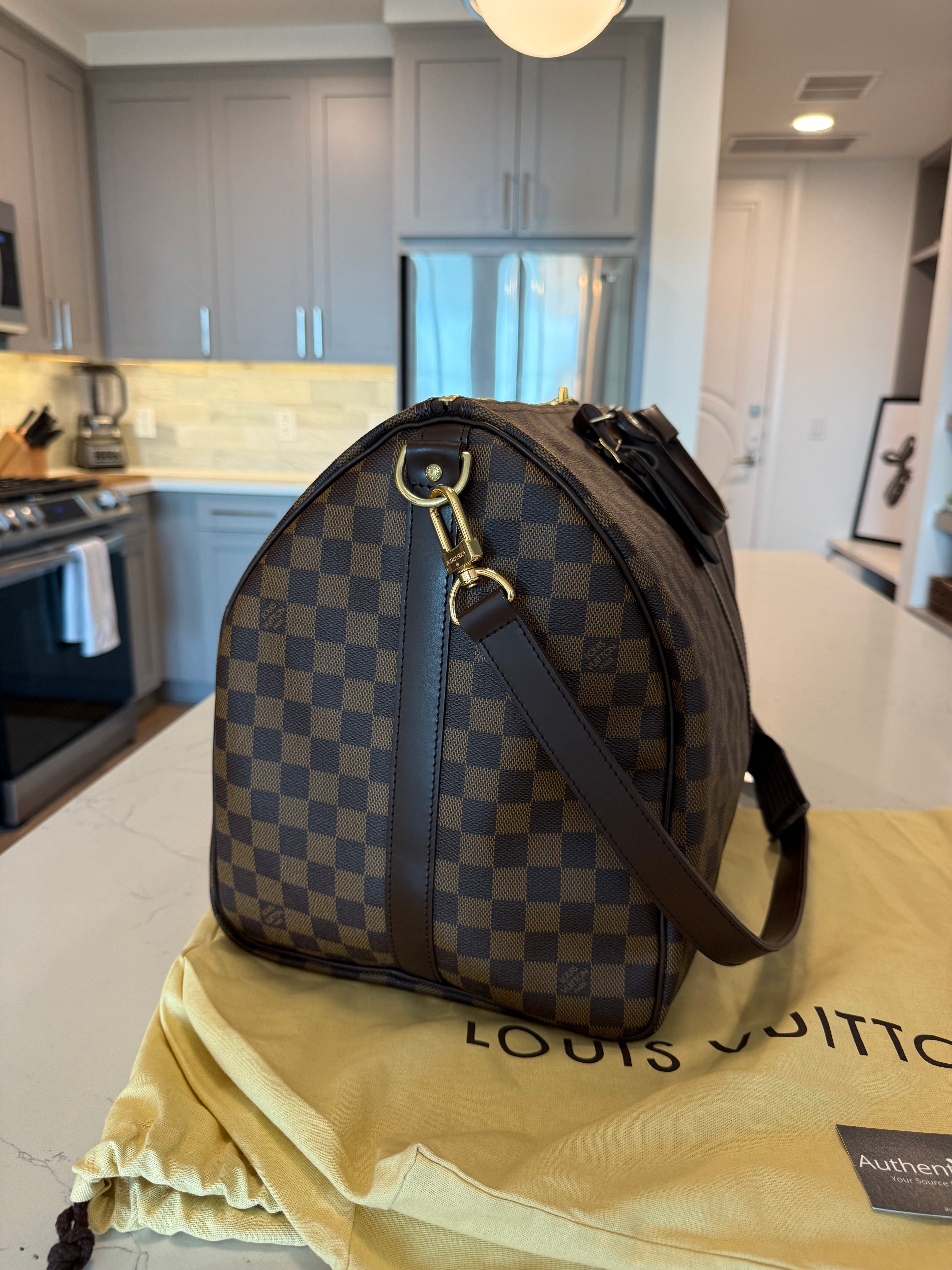 Louis Vuitton Keepall 55 Bandouliere DE