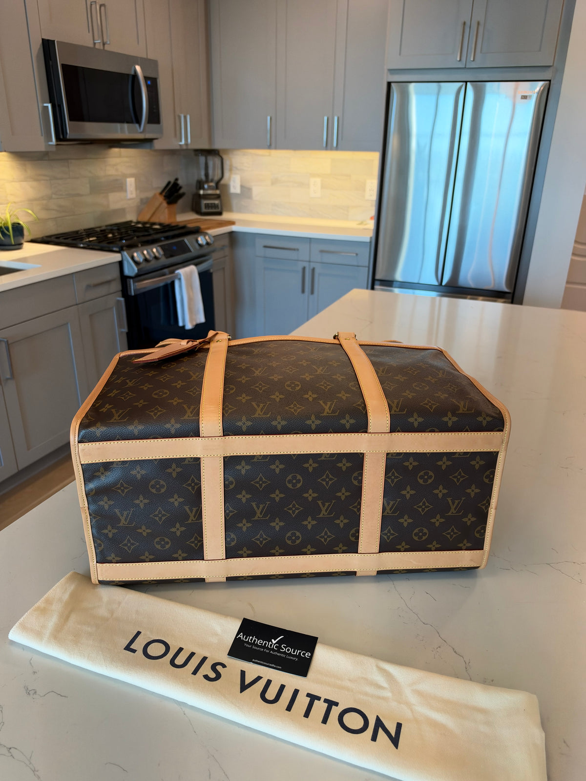 Louis Vuitton Sac Chein Pet Carrier New Model
