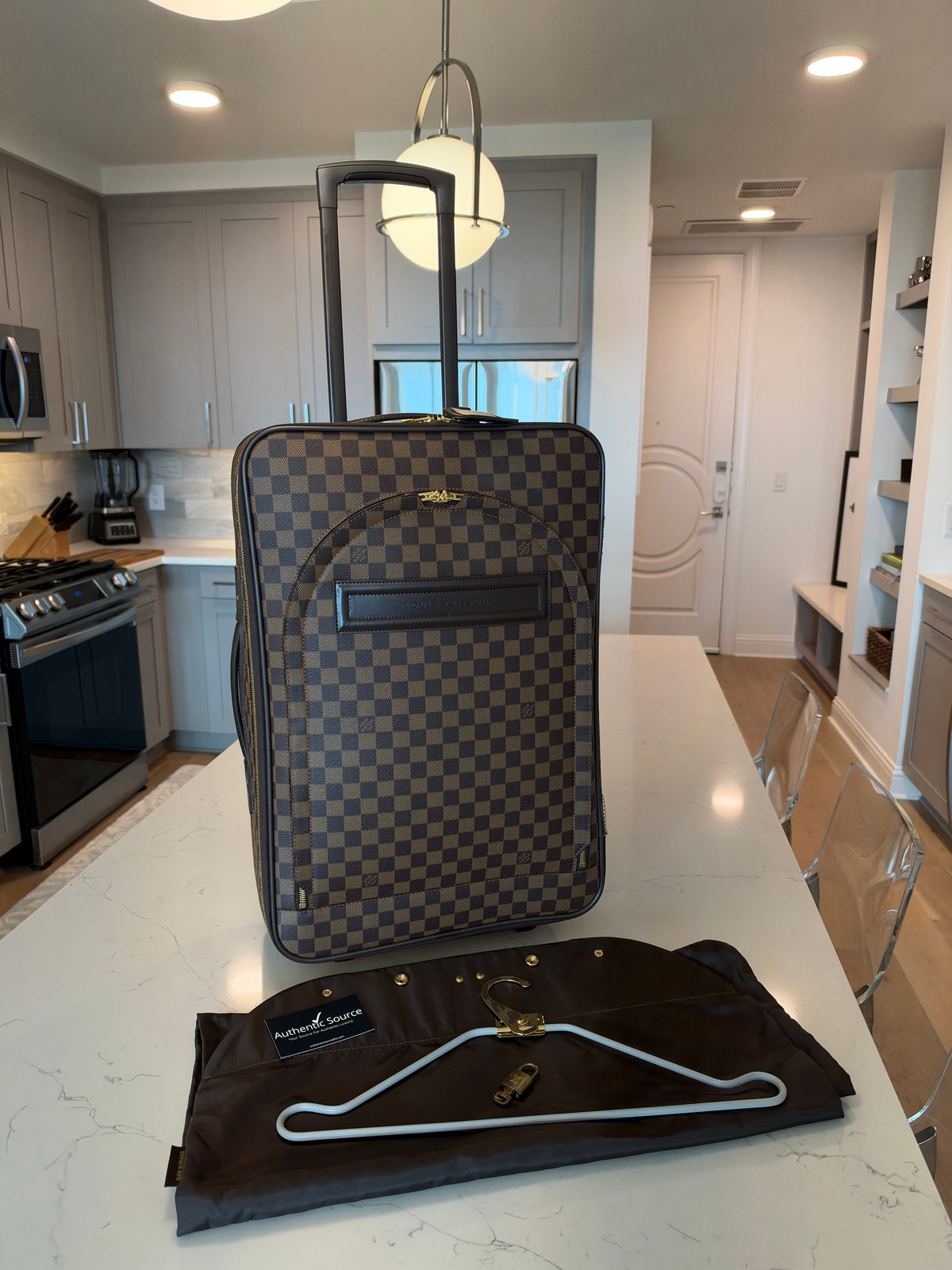 Louis Vuitton - Pegase 55 Rolling Luggage Full Set