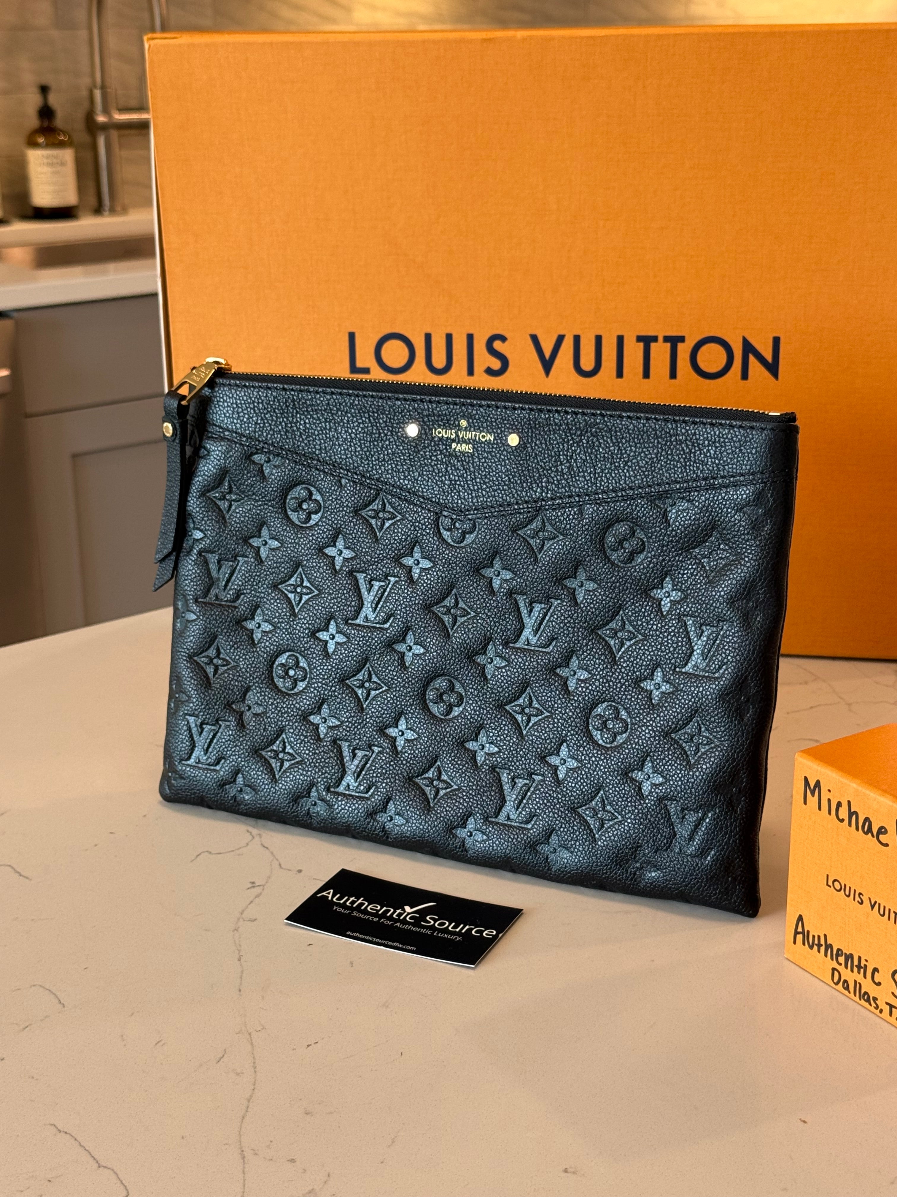 Louis Vuitton Daily Pouch Empreinte Noir