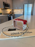 Louis Vuitton Beach Pouch Red Giant Monogram Rare