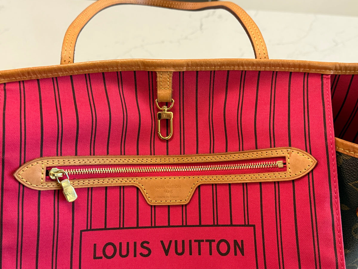 Louis Vuitton Neverfull MM Love Lock Limited Edition